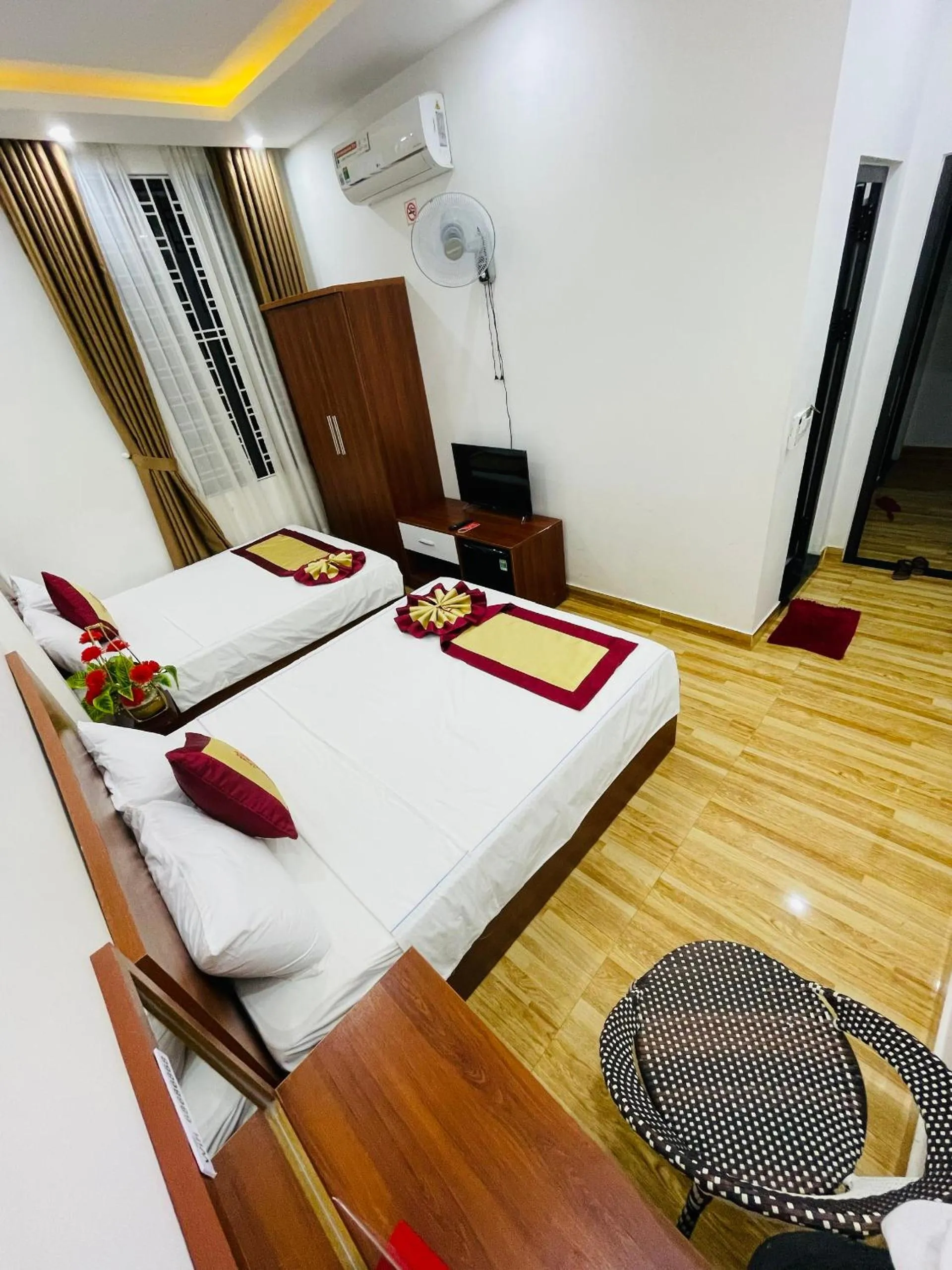 Bed in Sapphire Hotel Hue