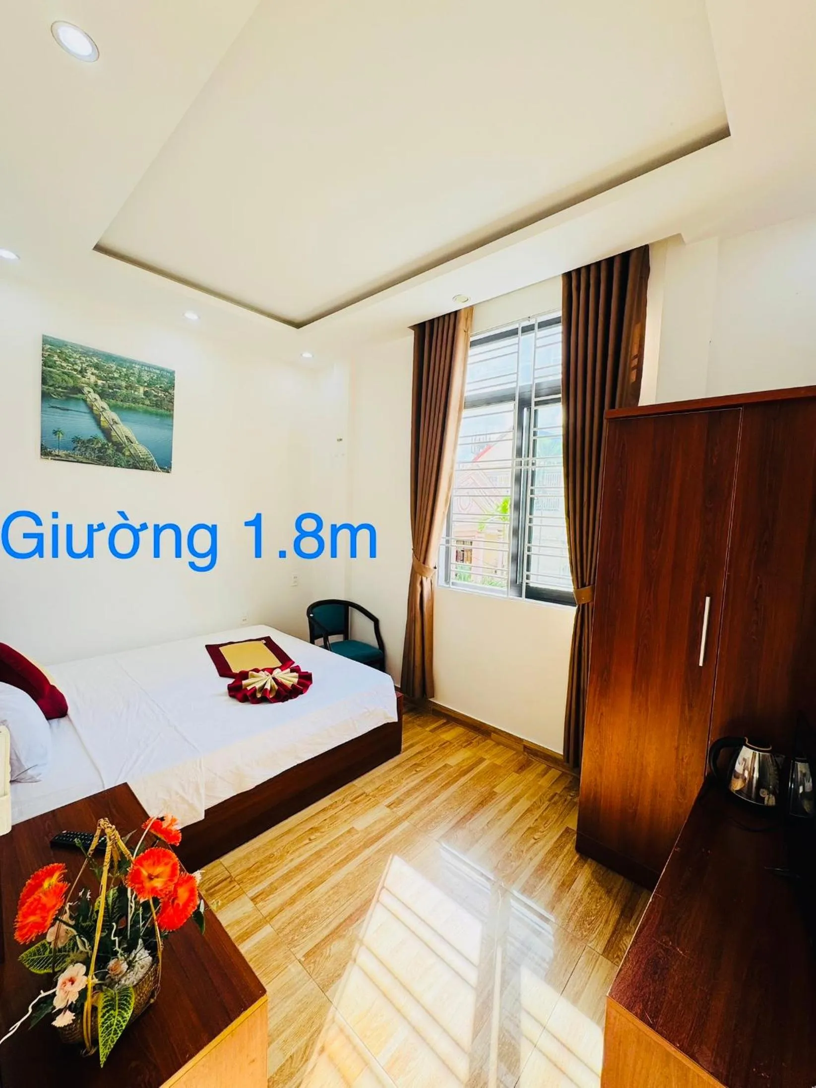 Bed in Sapphire Hotel Hue