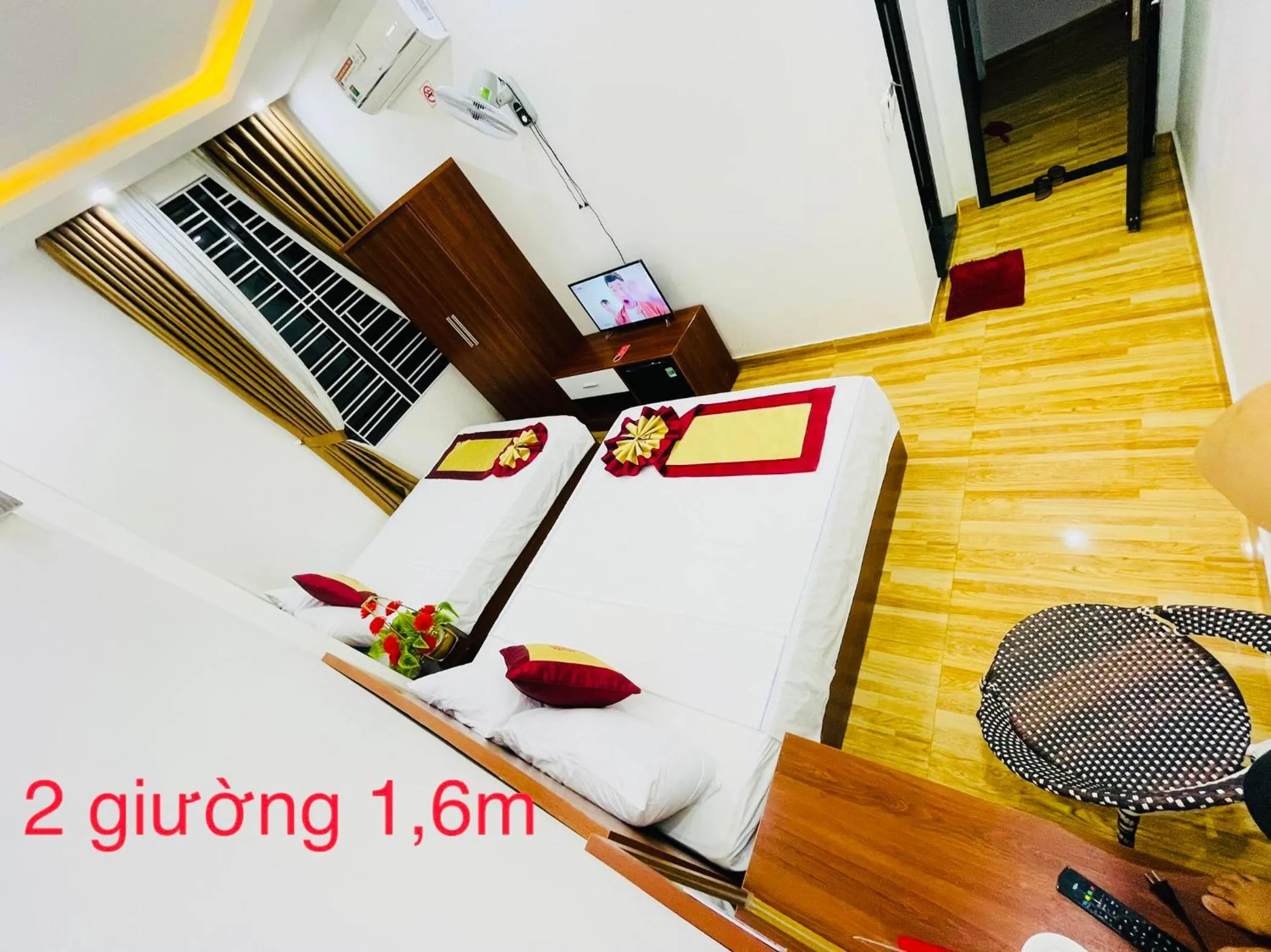 Bed in Sapphire Hotel Hue