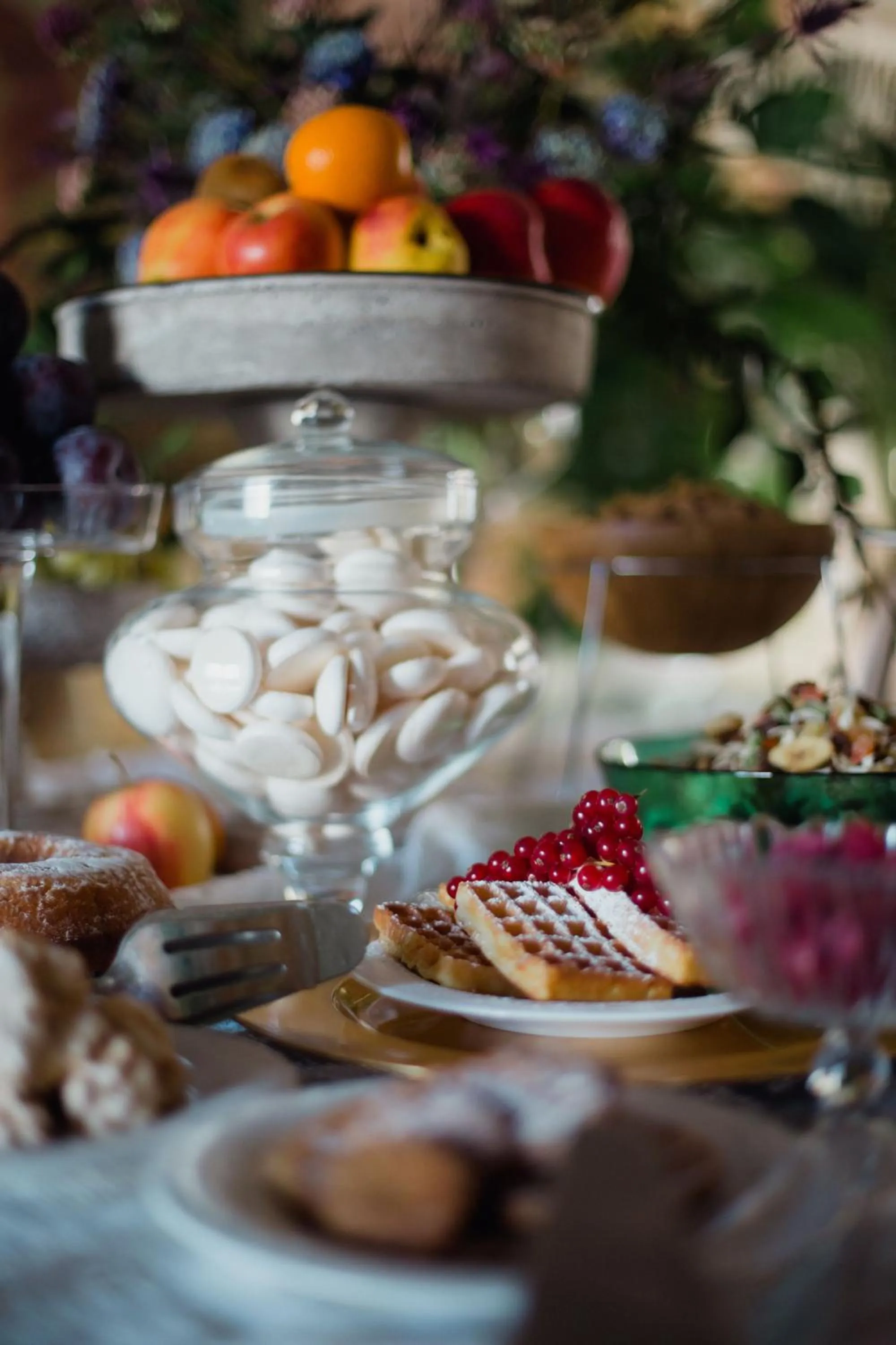 Breakfast in I giardini segreti di Villa Marcello Marinelli