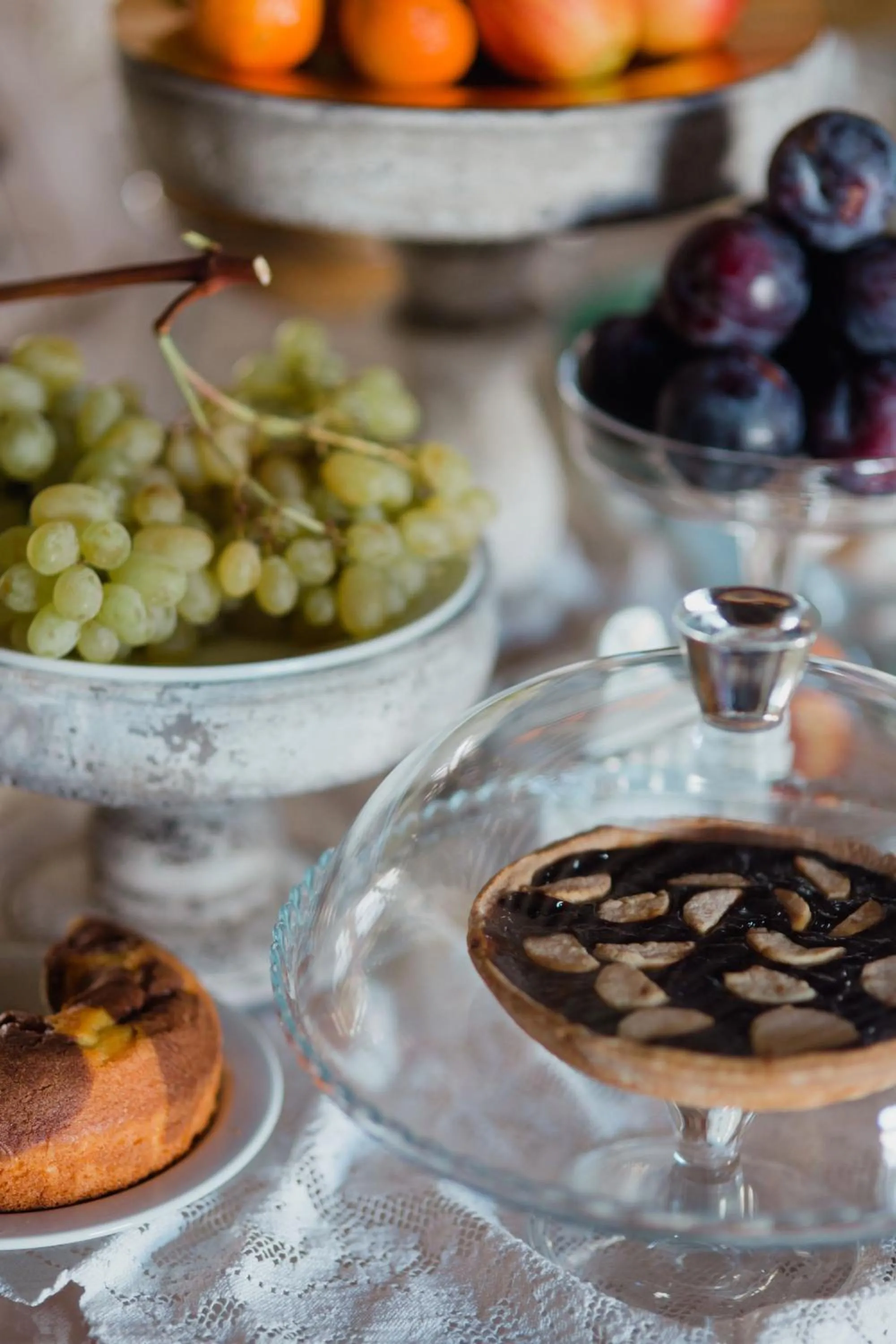 Breakfast in I giardini segreti di Villa Marcello Marinelli
