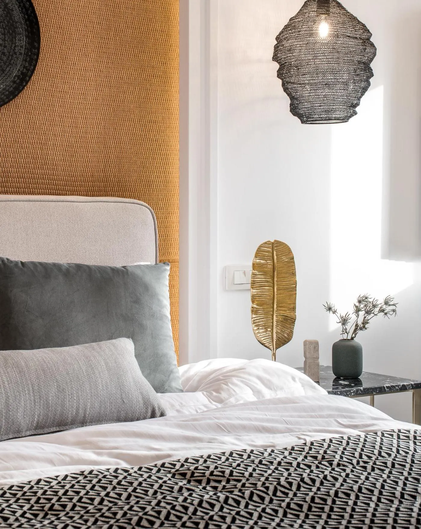 Bed in Amelot Art Suites