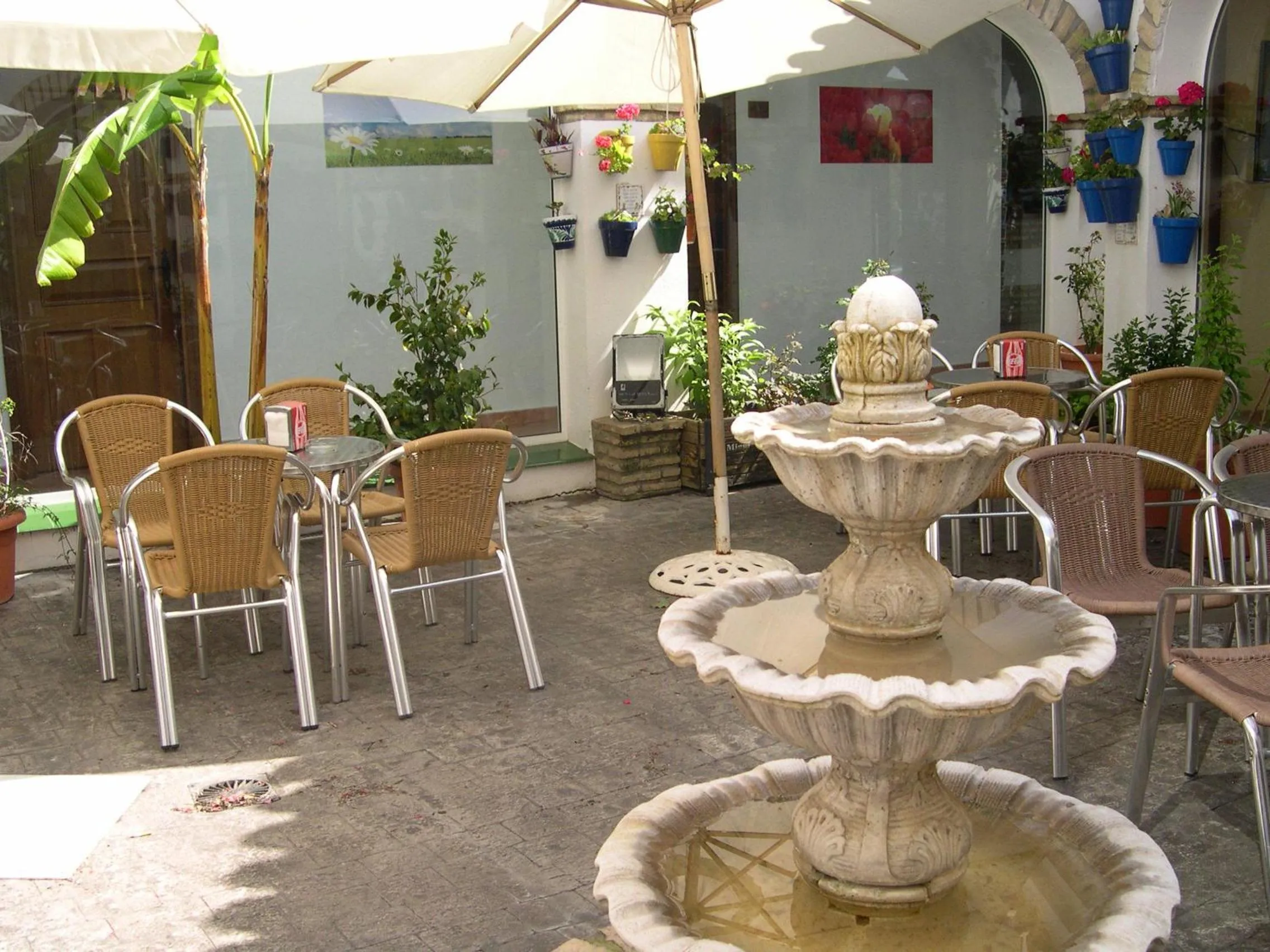 Patio in Hotel Cortijo Los Gallos