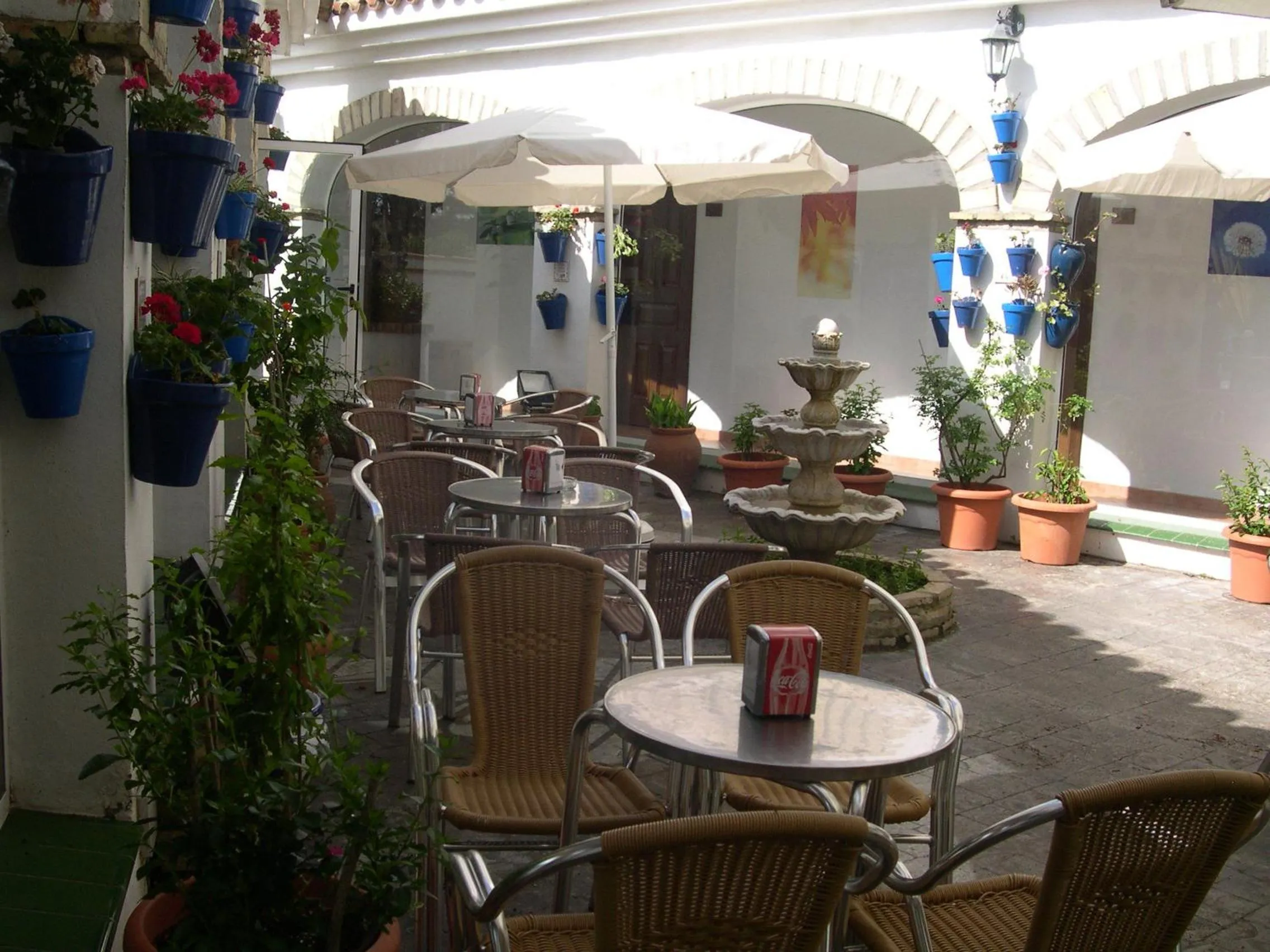 Patio in Hotel Cortijo Los Gallos