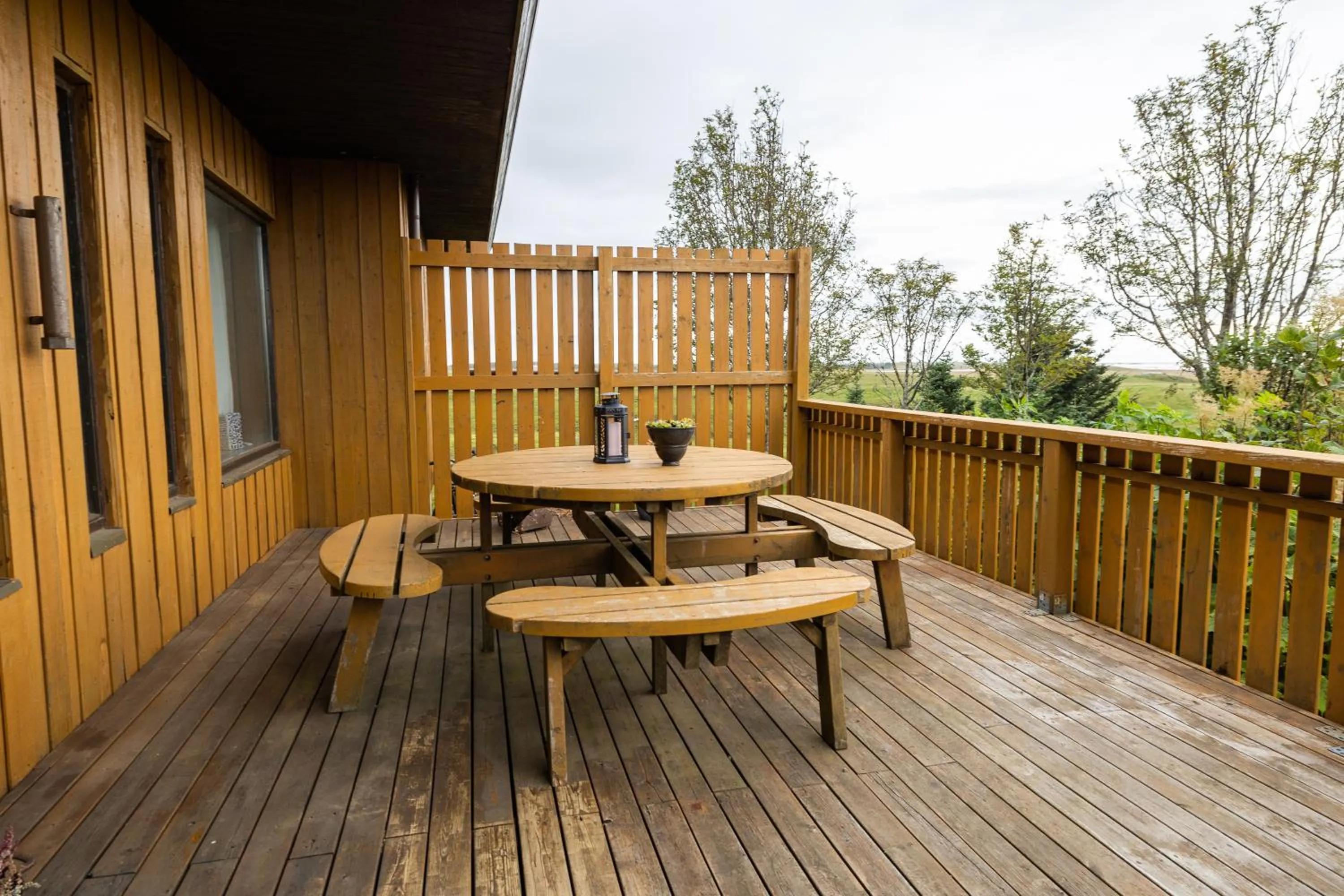 Patio in Árnanes Country Hotel