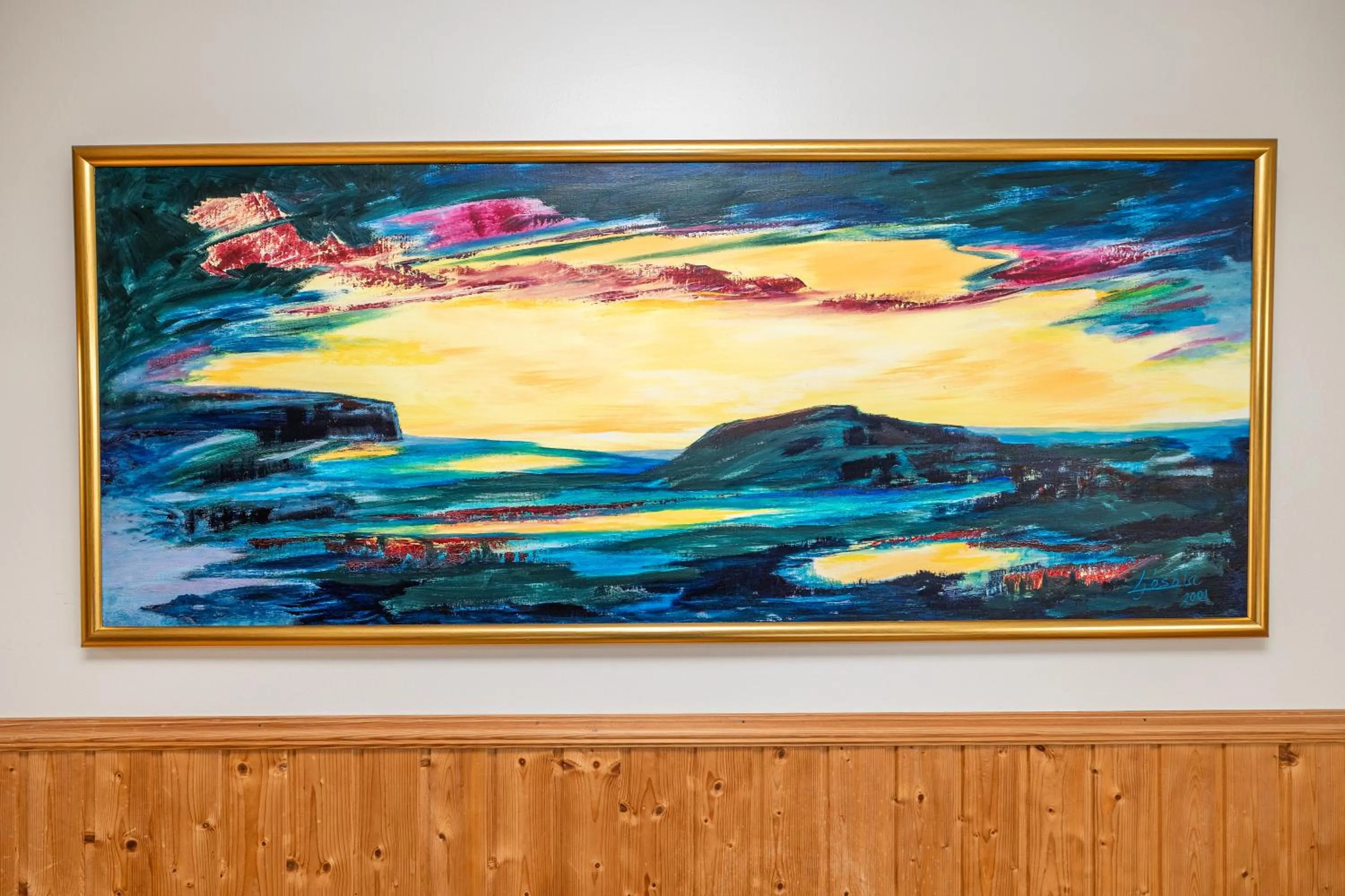 Decorative detail in Árnanes Country Hotel