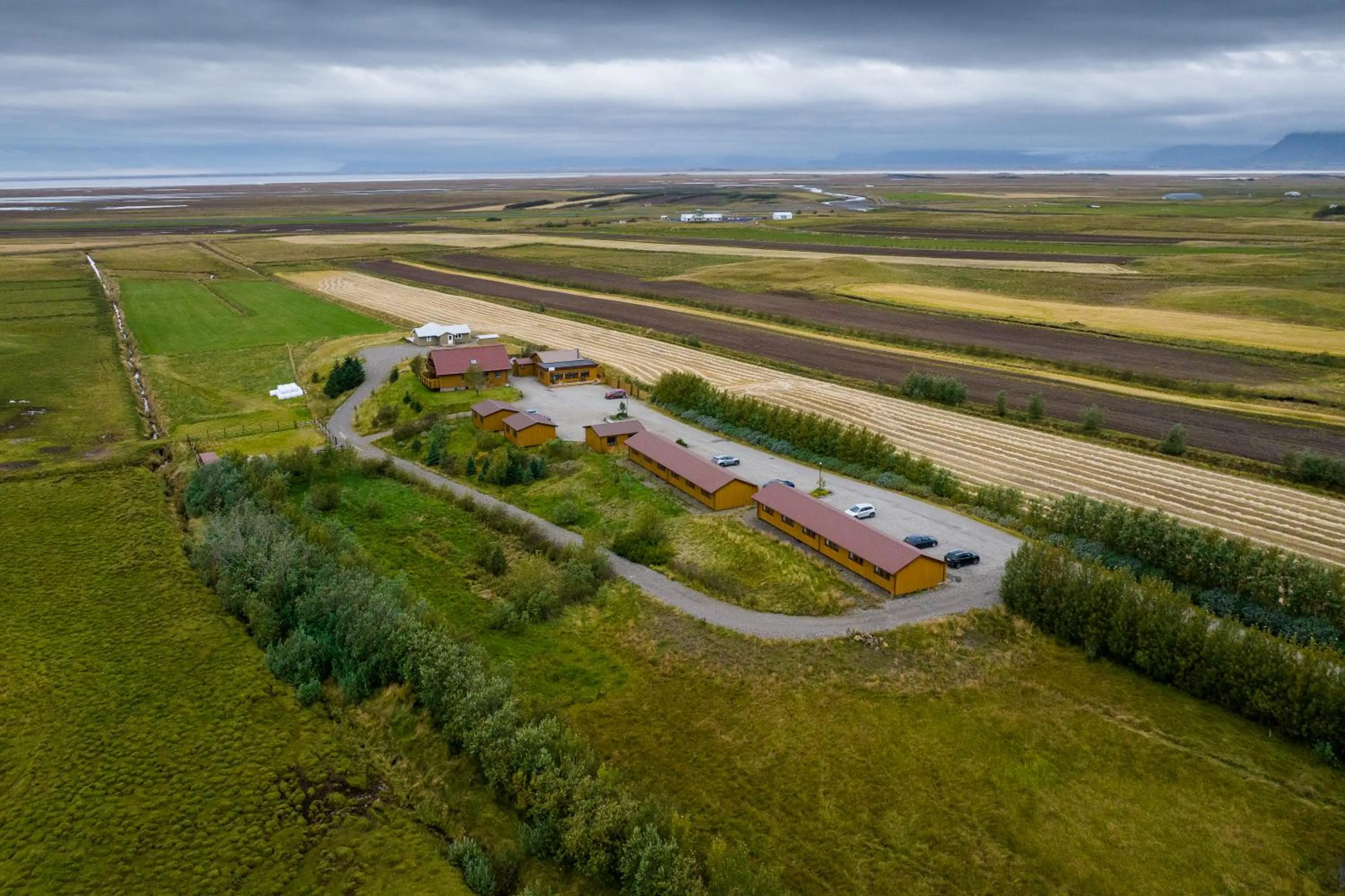 Natural landscape in Árnanes Country Hotel