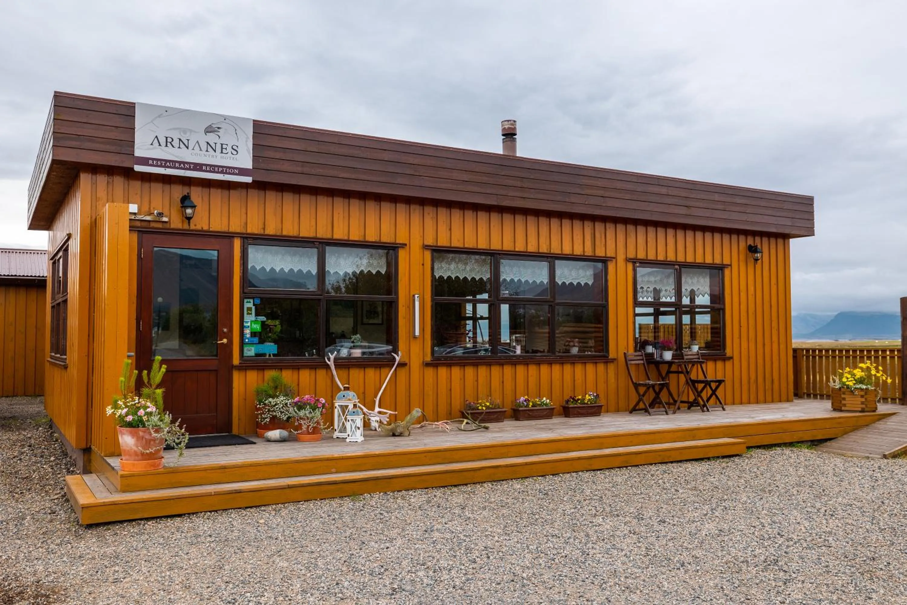Property building in Árnanes Country Hotel