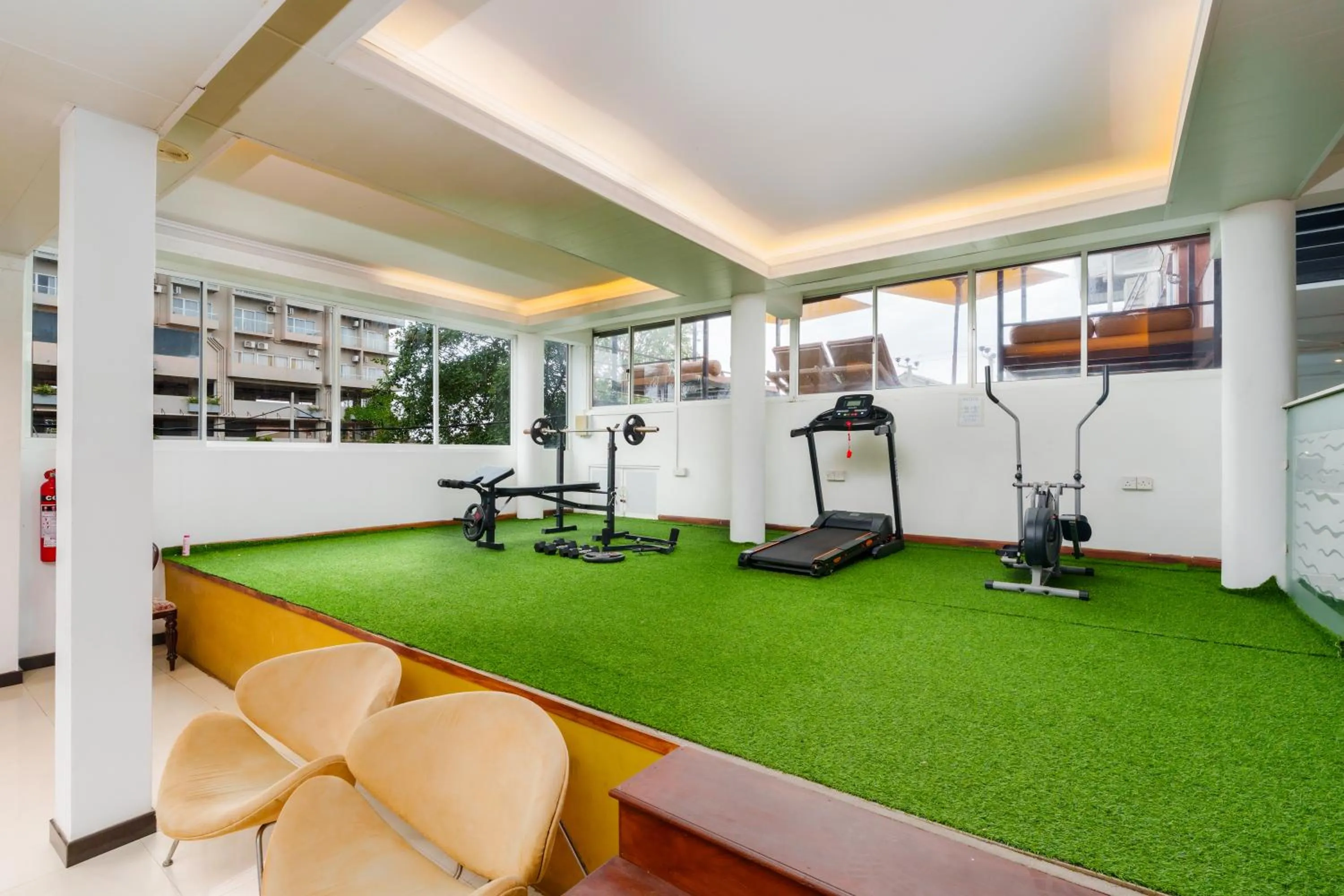 Fitness centre/facilities in Beach Corridor Hotel & Spa with Free Airport shuttle