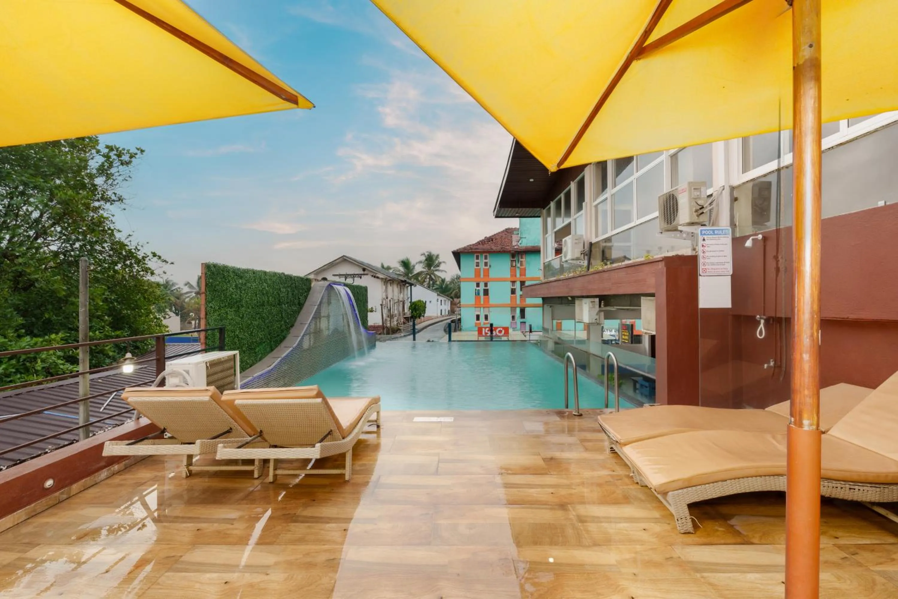 Pool view in Beach Corridor Hotel & Spa with Free Airport shuttle
