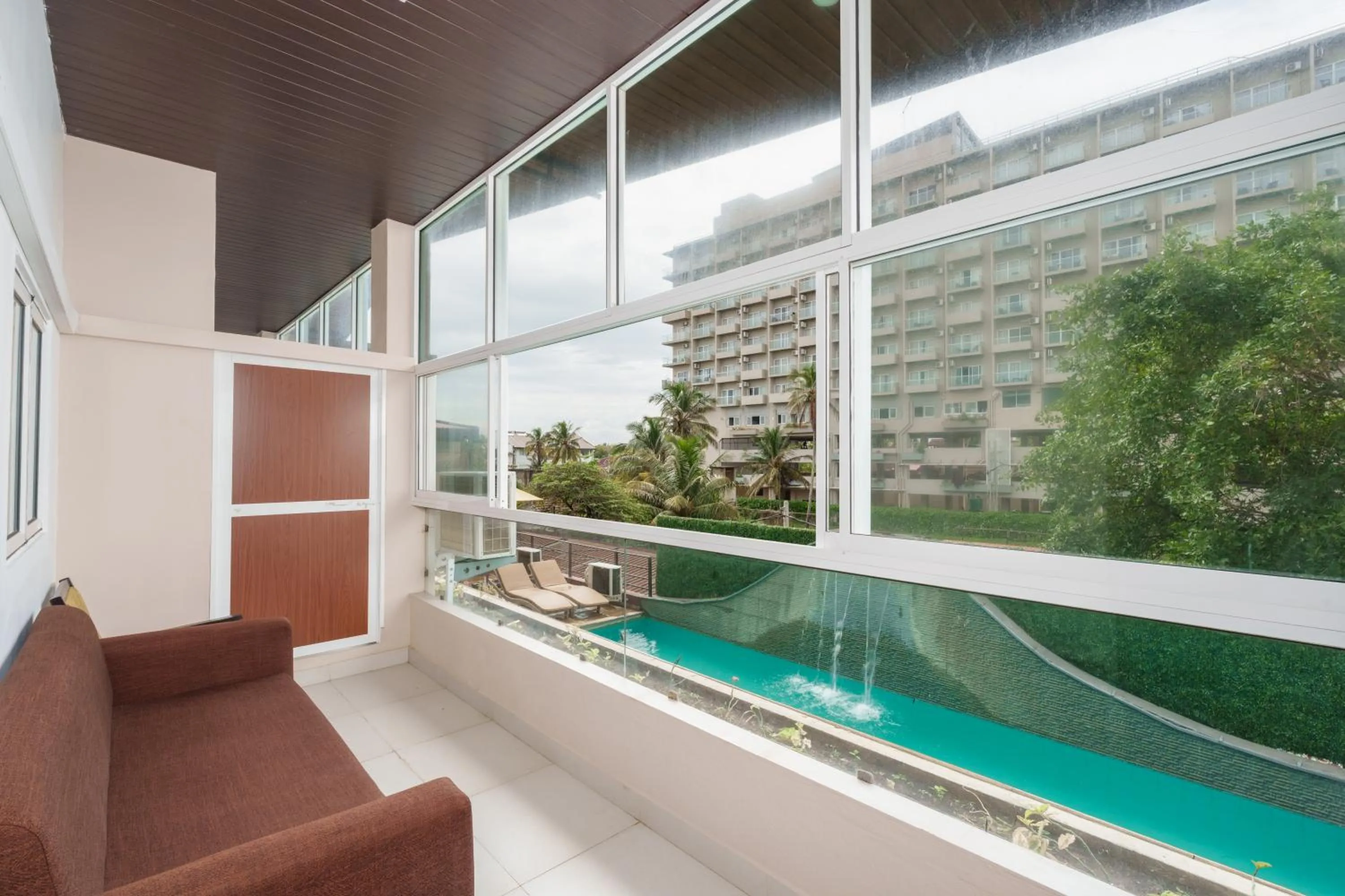 Balcony/Terrace in Beach Corridor Hotel & Spa with Free Airport shuttle