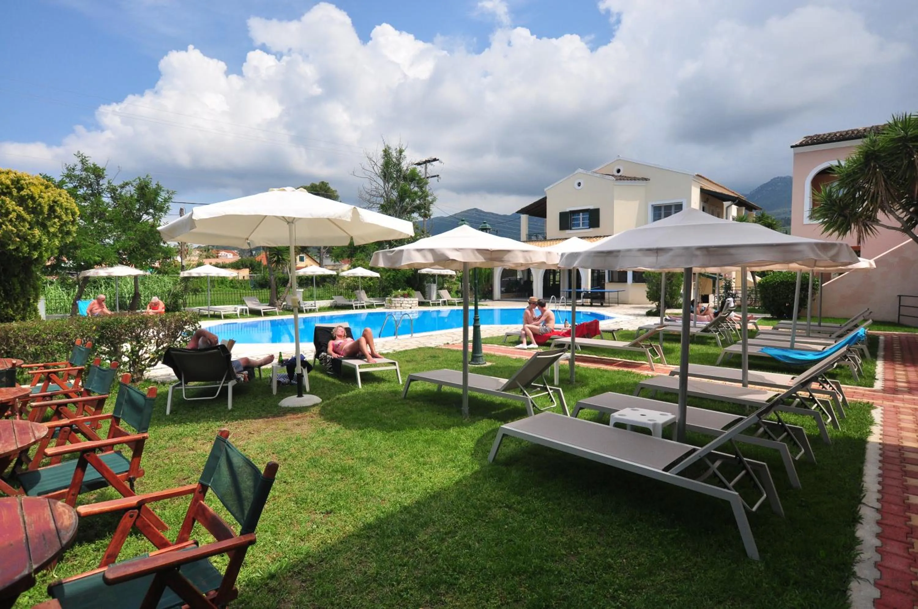Swimming pool in Acharavi Garden