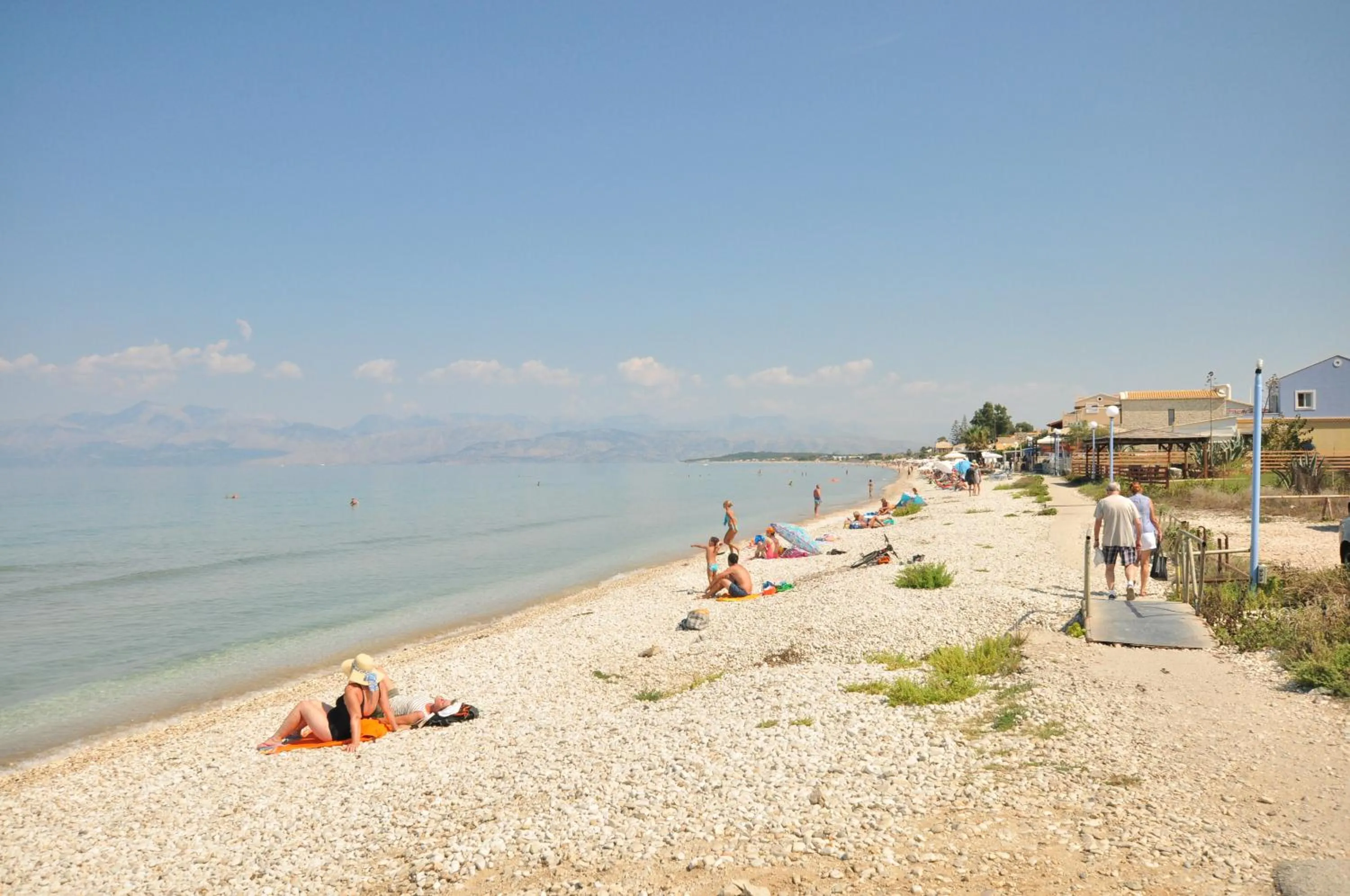Beach in Acharavi Garden