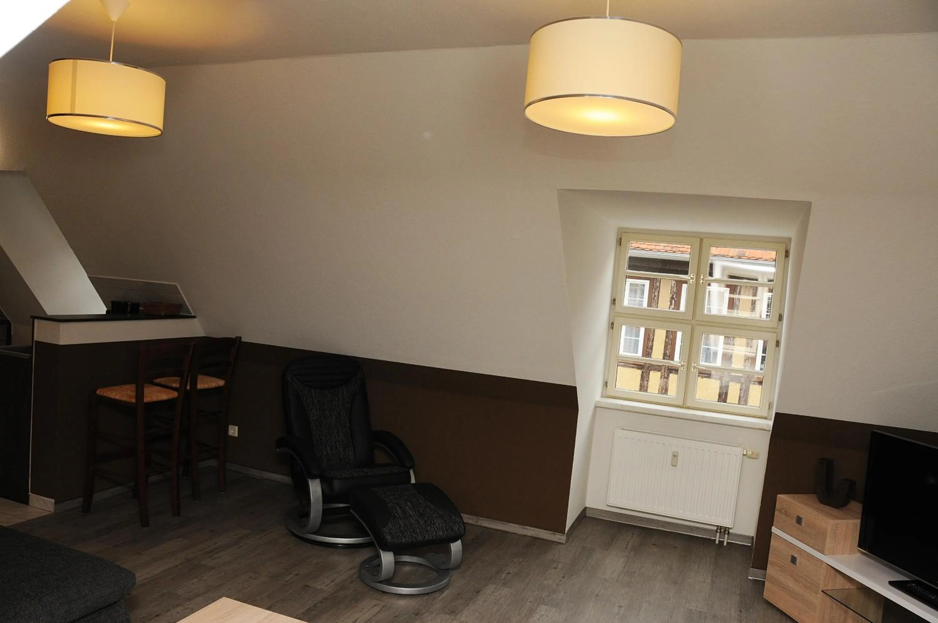 Living room in Apartments am Brunnen