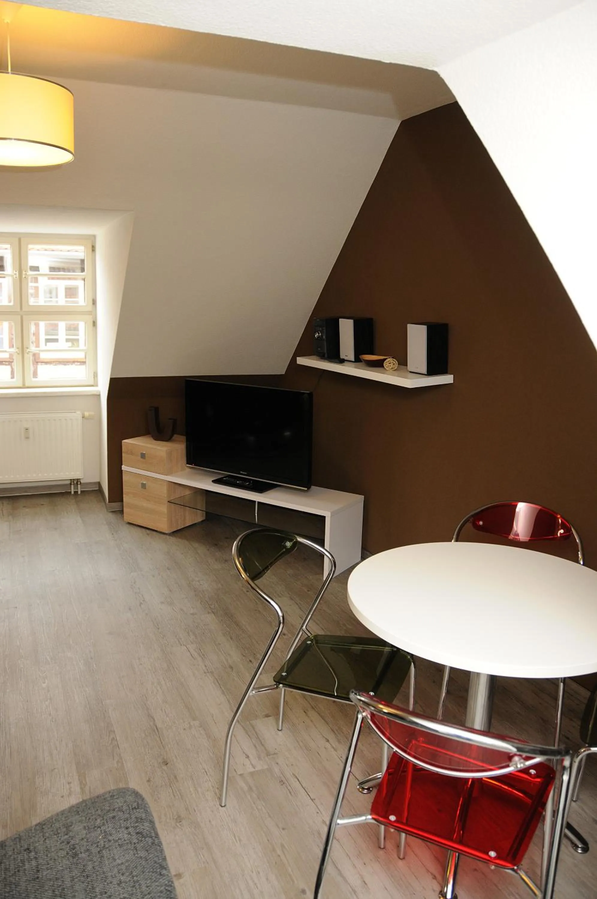 Dining area in Apartments am Brunnen