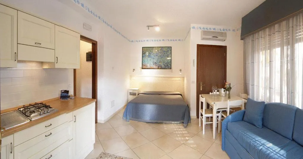 Bed in Hotel Germania