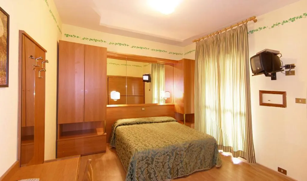 Bed in Hotel Germania