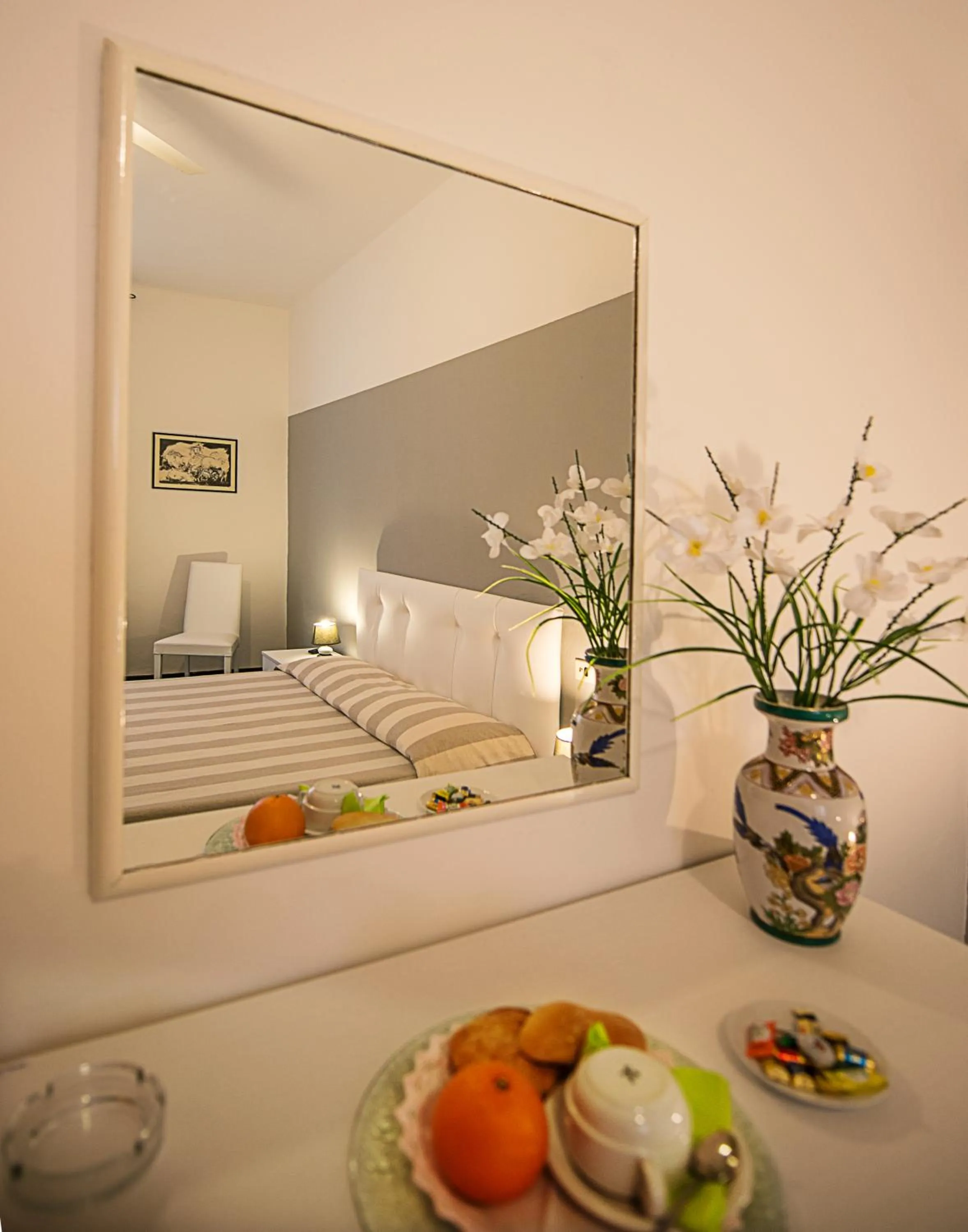 Bed in Hotel Ariston