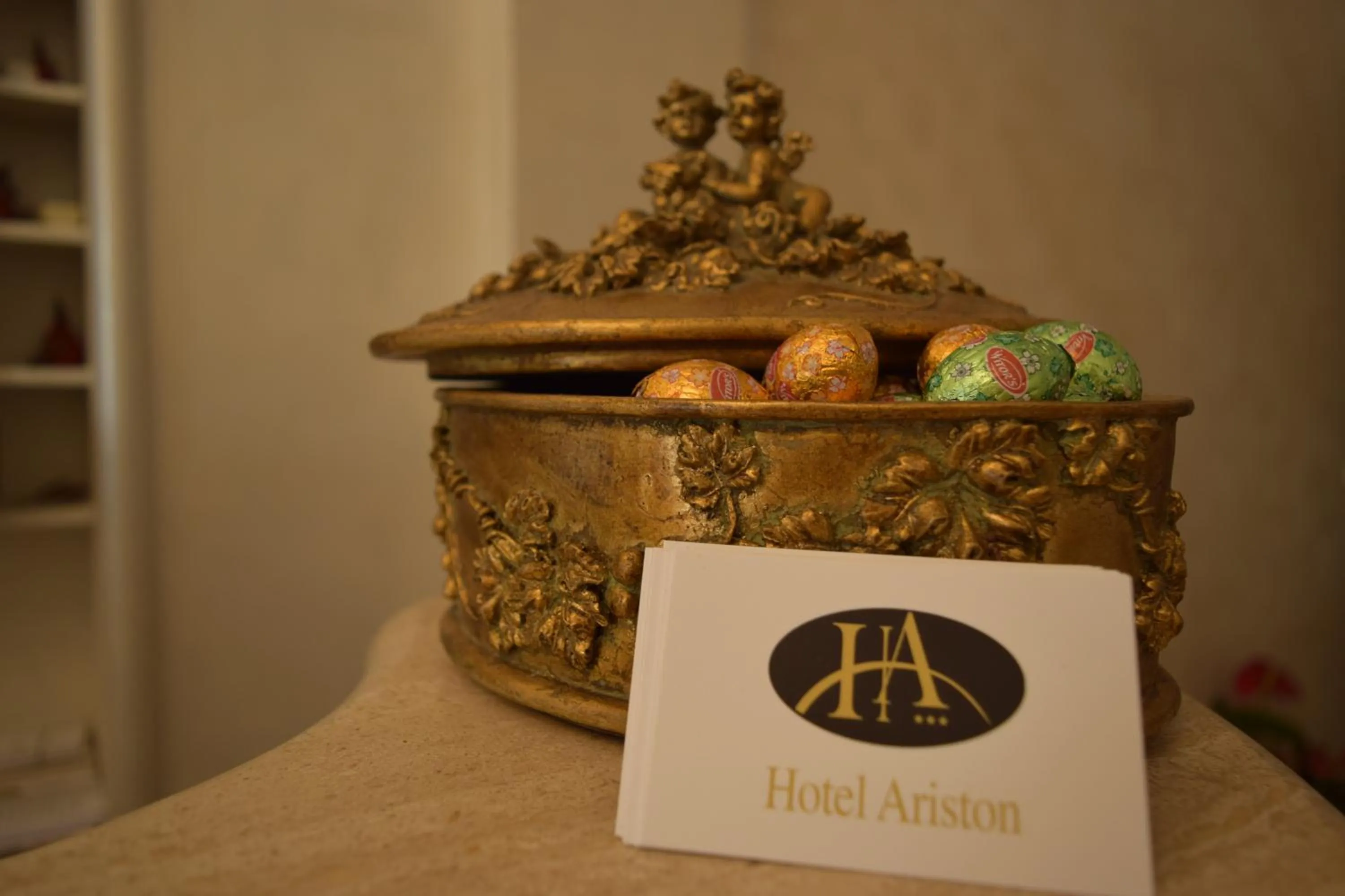 Property logo or sign in Hotel Ariston