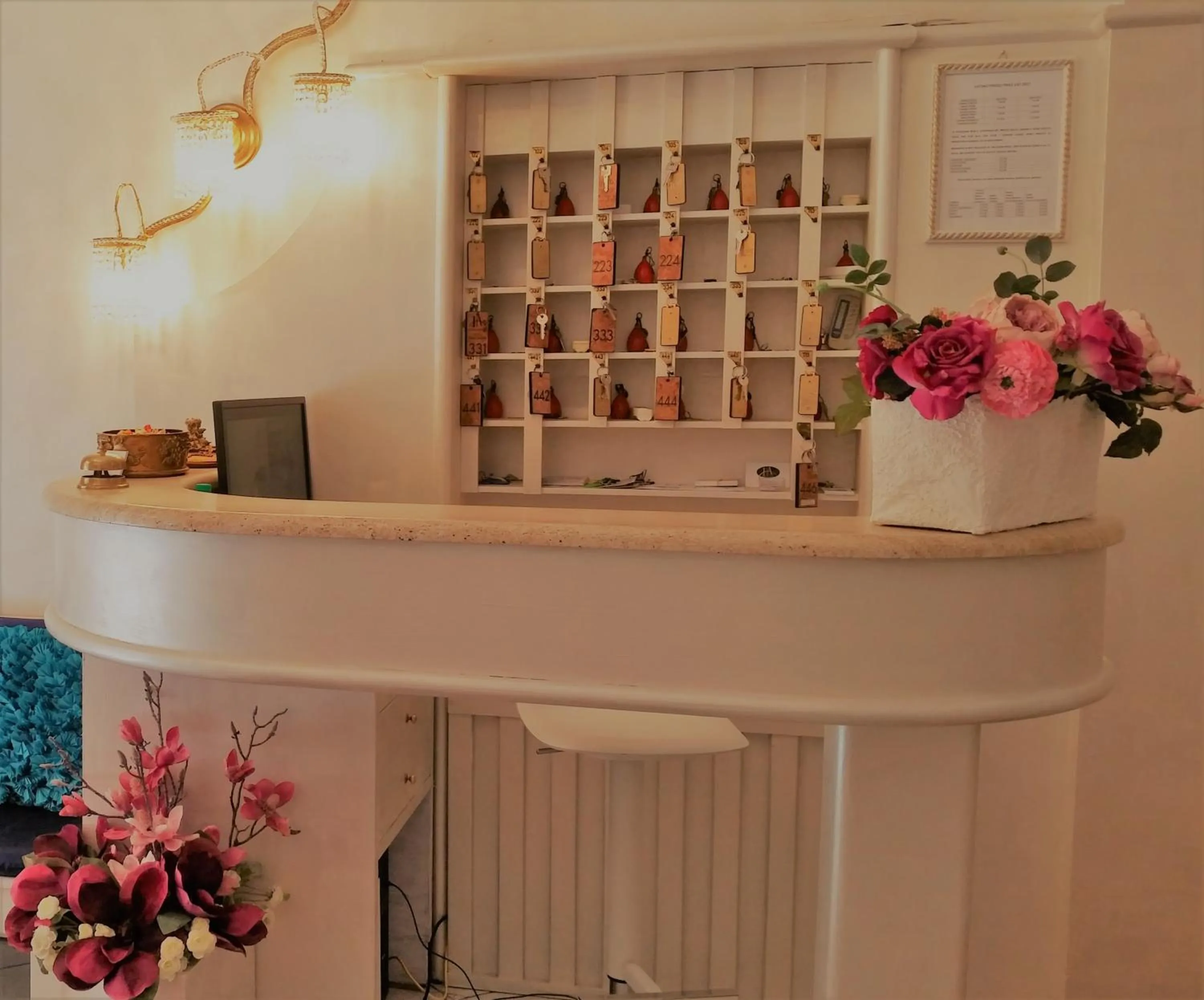 Lobby or reception in Hotel Ariston