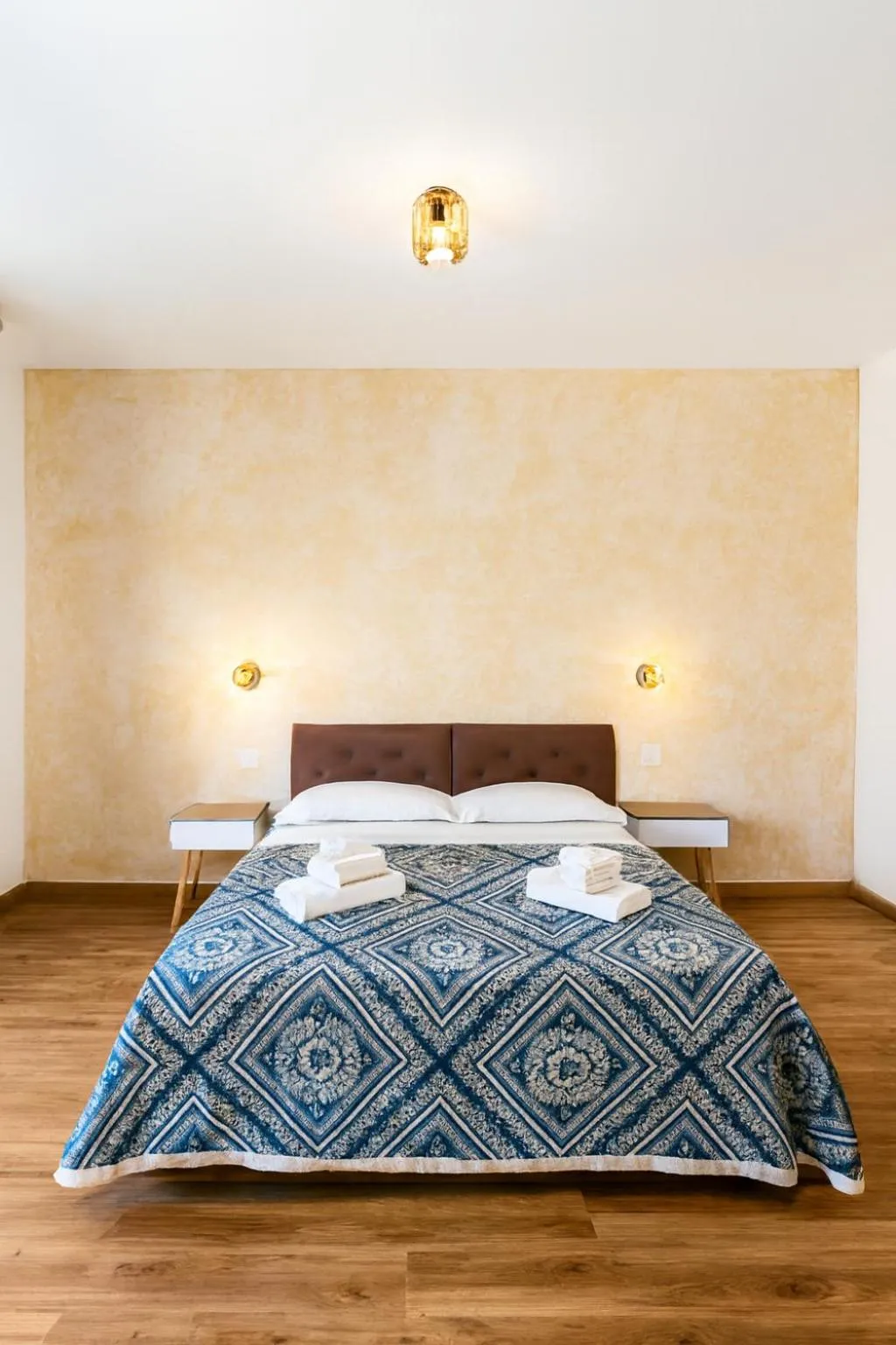 Bed in Hotel Ariston