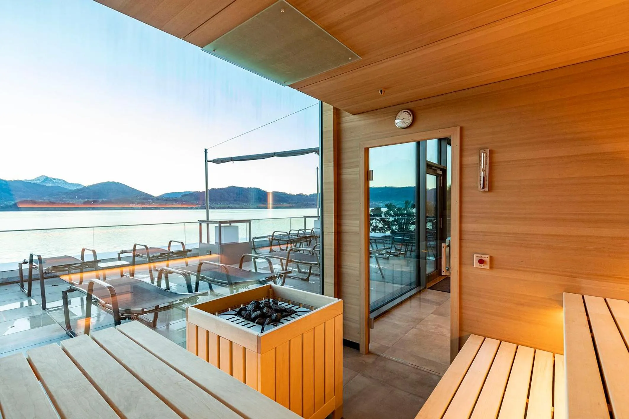 Sauna in Seegasthof Hois'n Wirt - Hotel mit Wellnessbereich