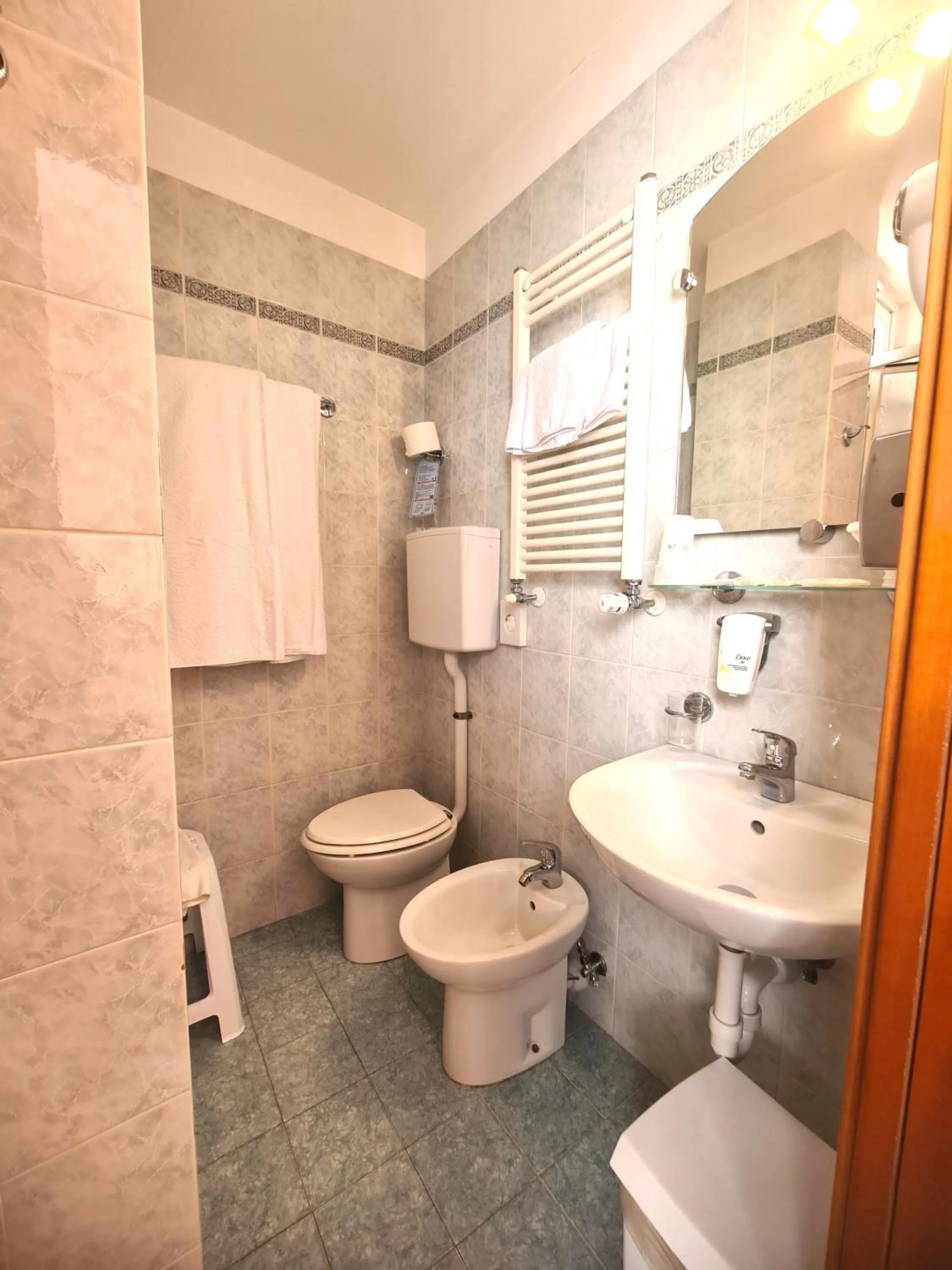 Bathroom in Hotel Zurigo