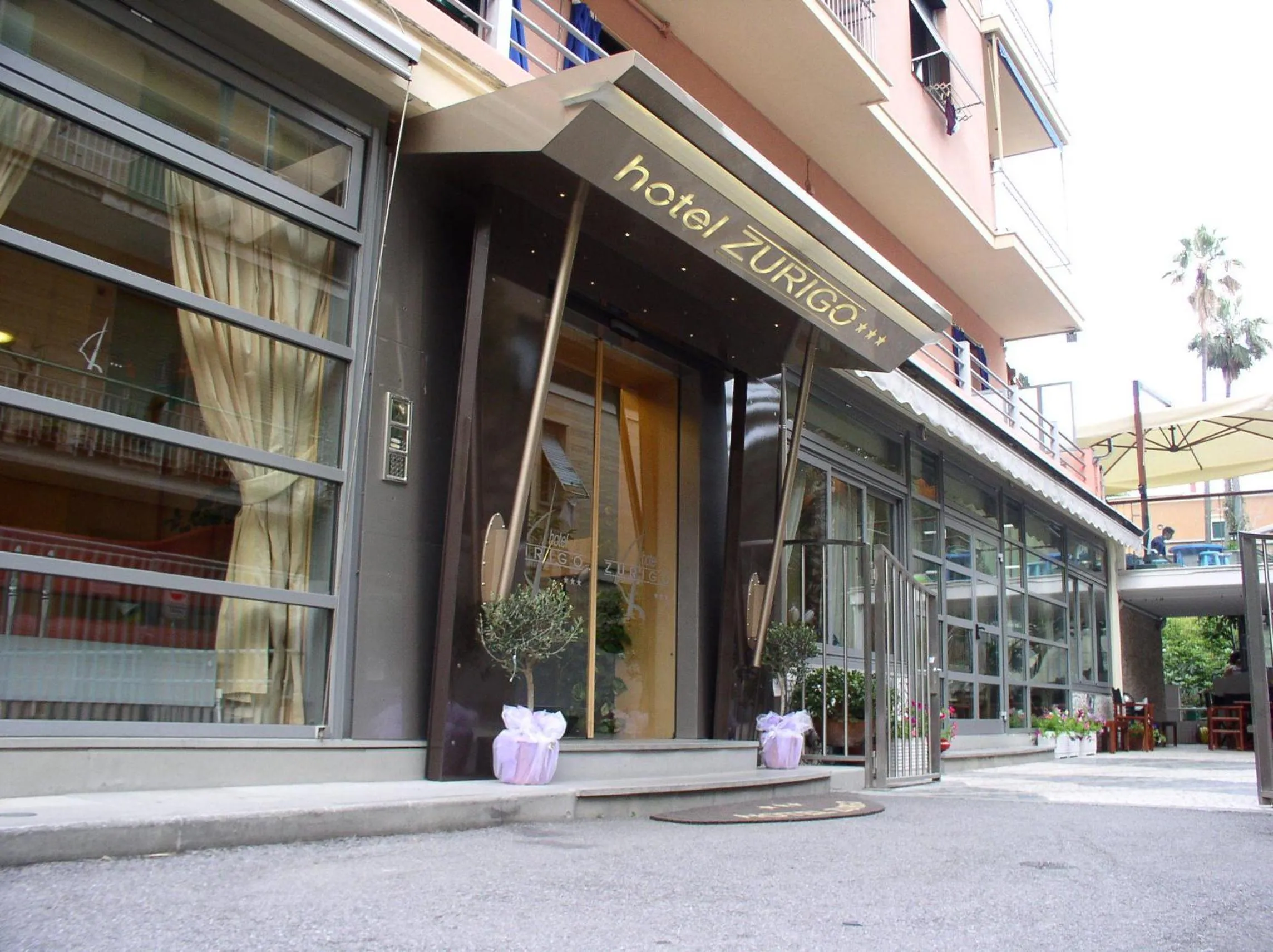Facade/entrance in Hotel Zurigo
