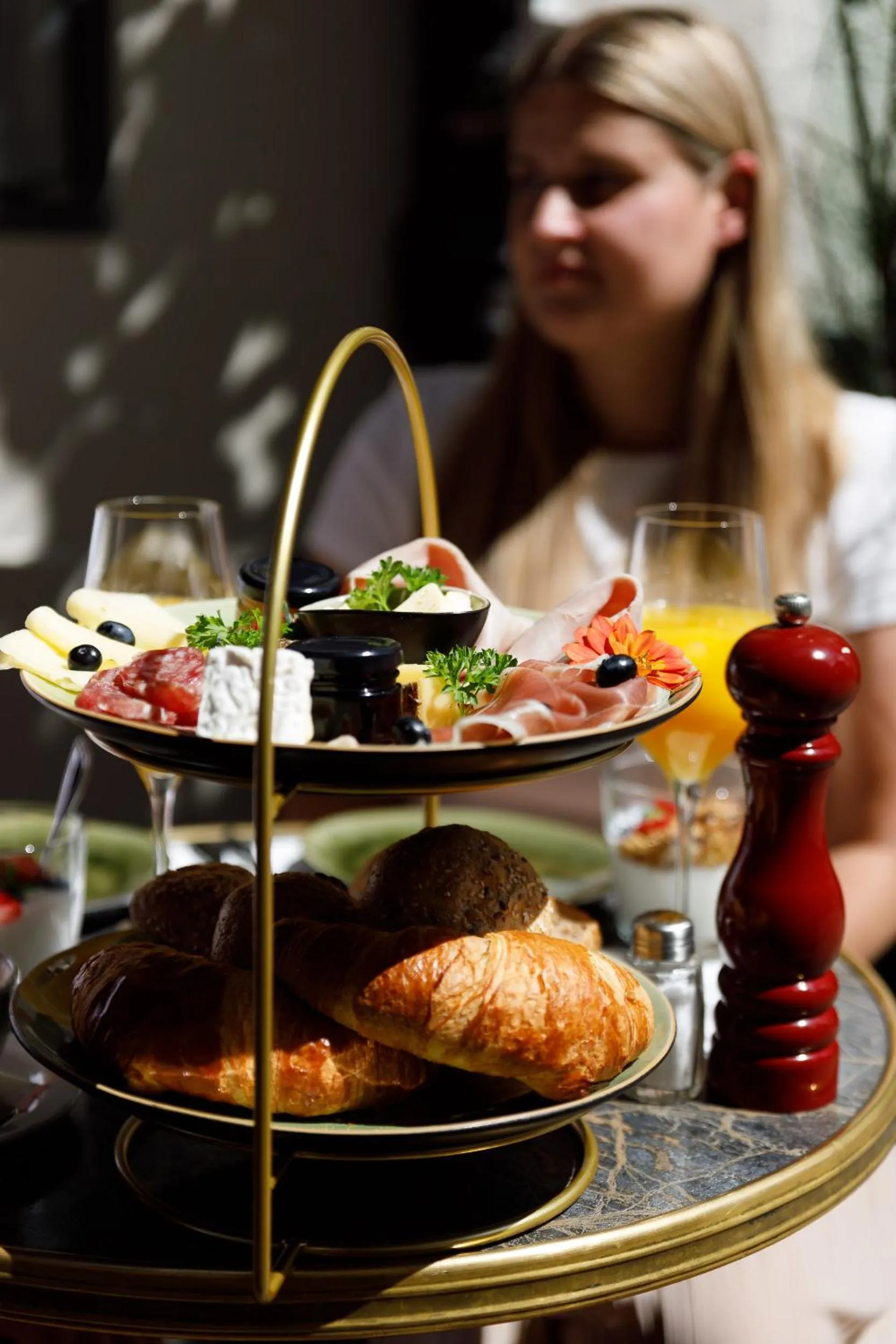 Breakfast in Chin-Chin Hotel ehemals Bohemian Hotel