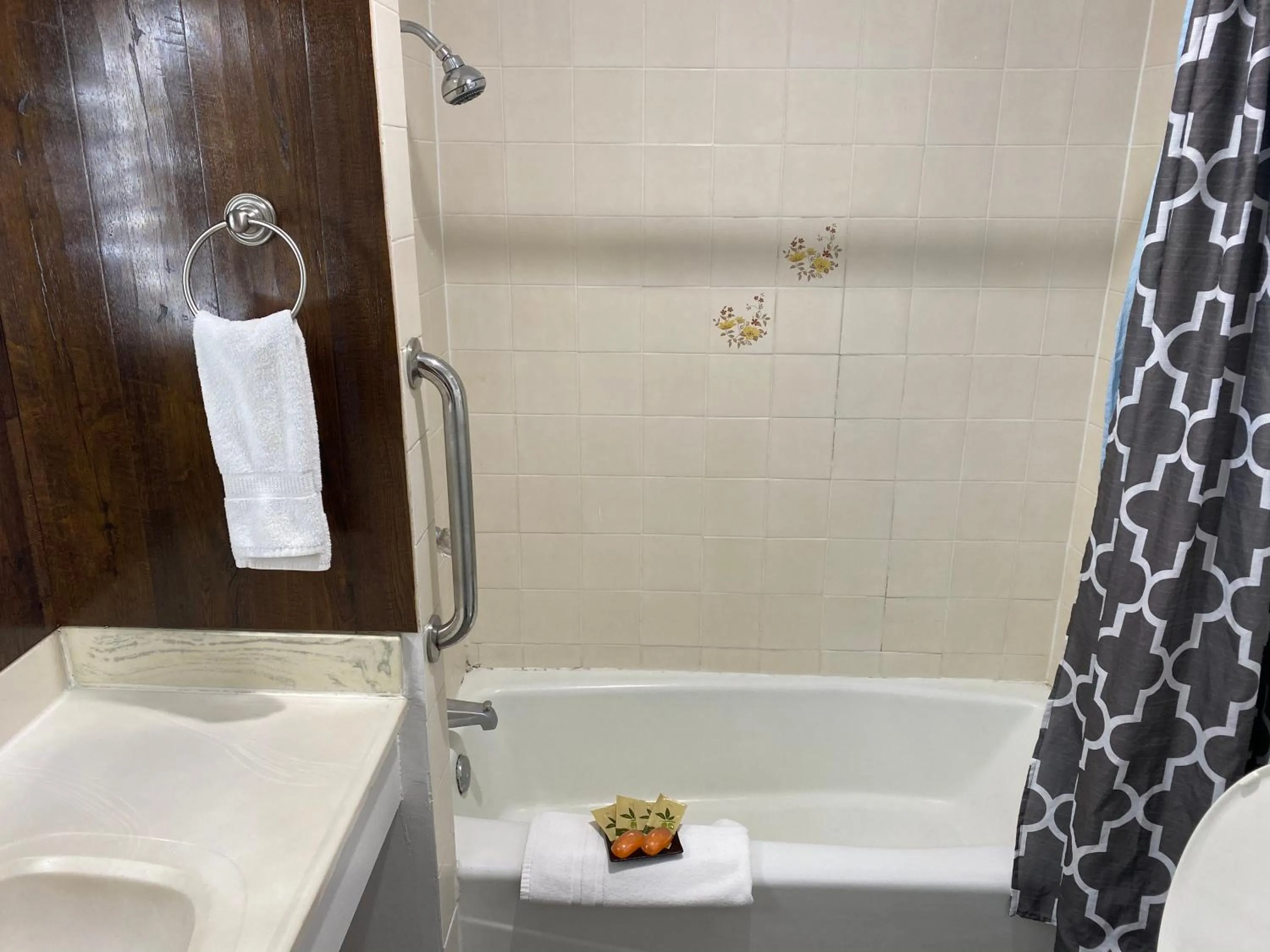 Bathroom in Villa Park Motel