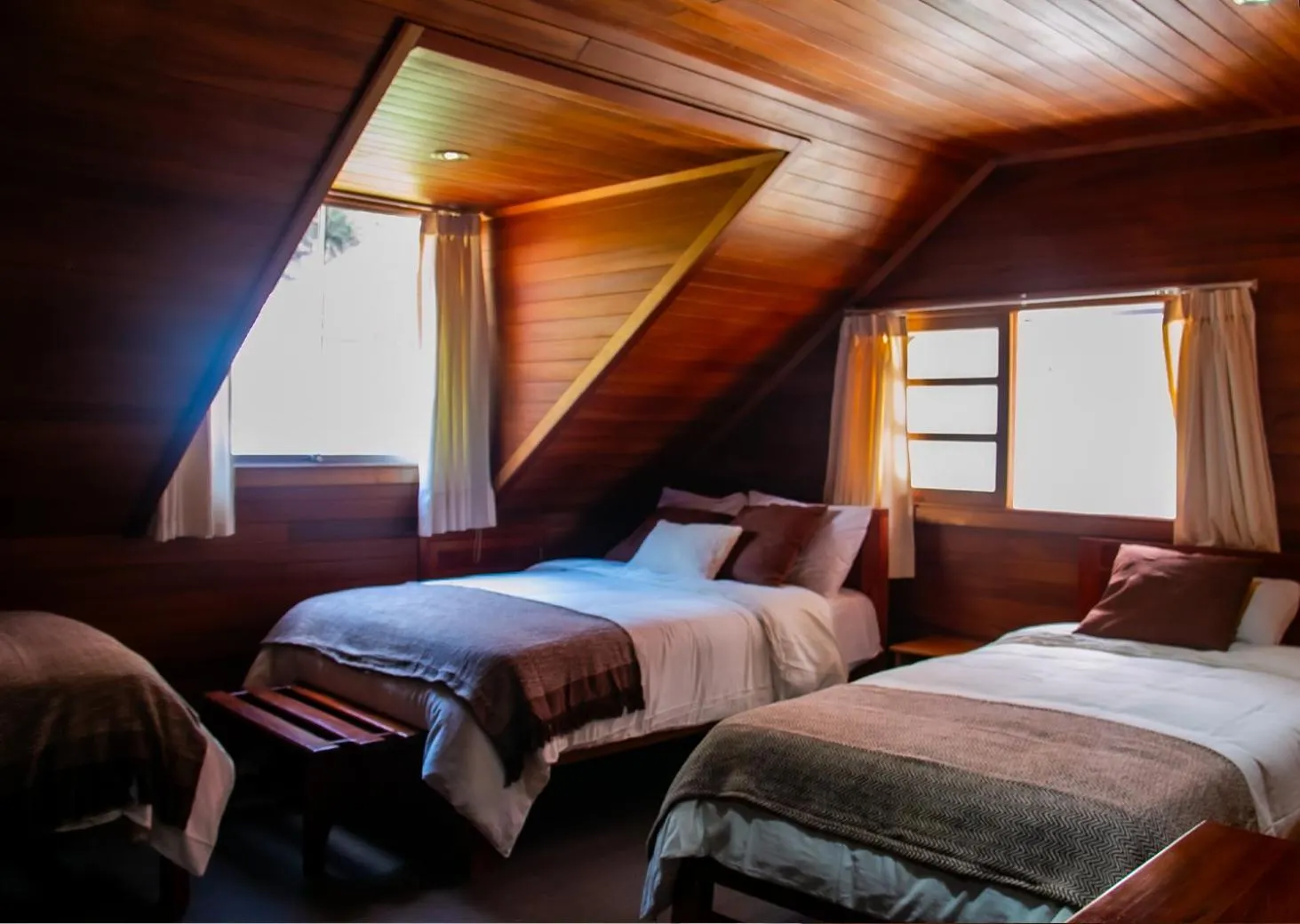 Bed in Hotel Heidinger