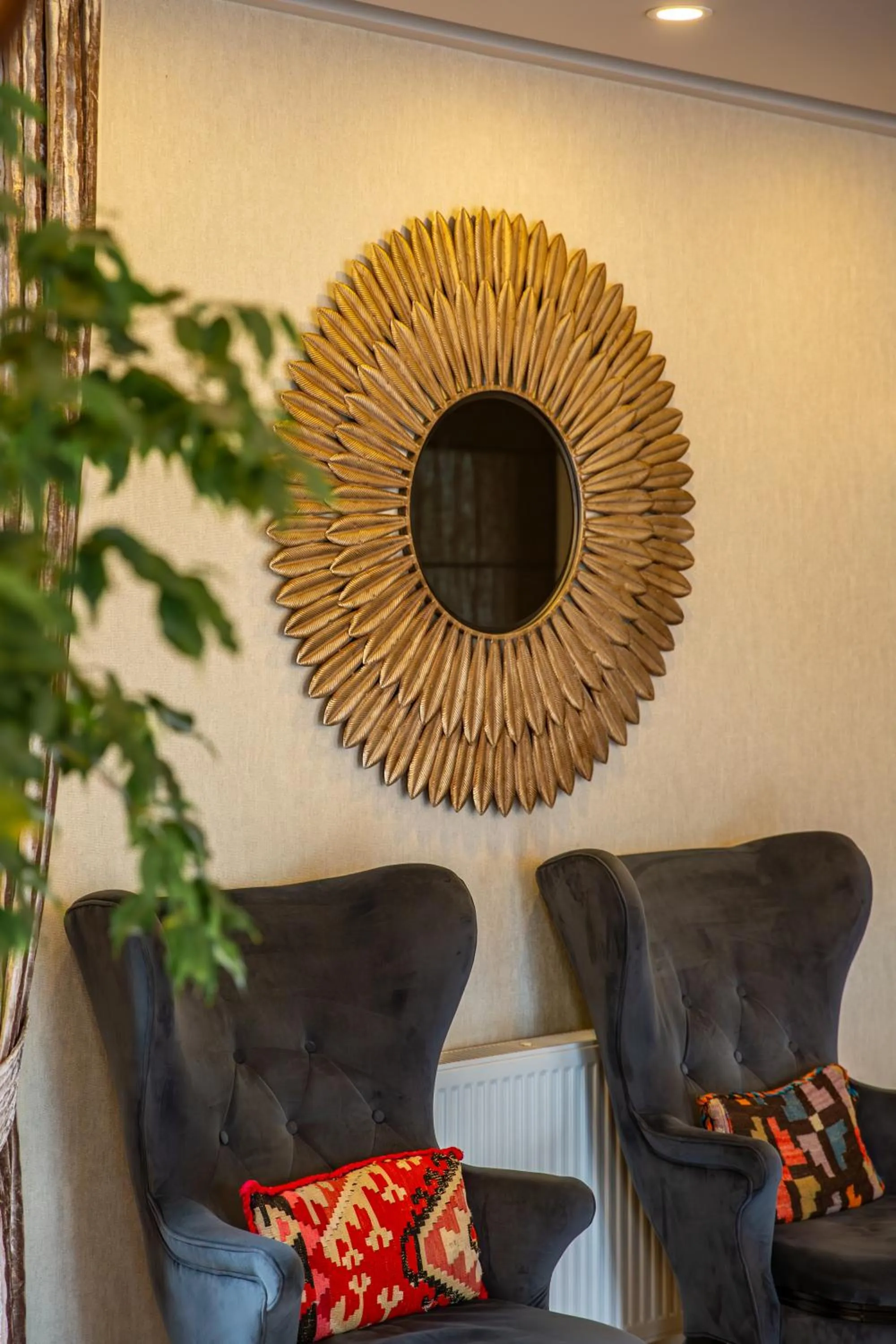 Seating area in Seventeen Rooms