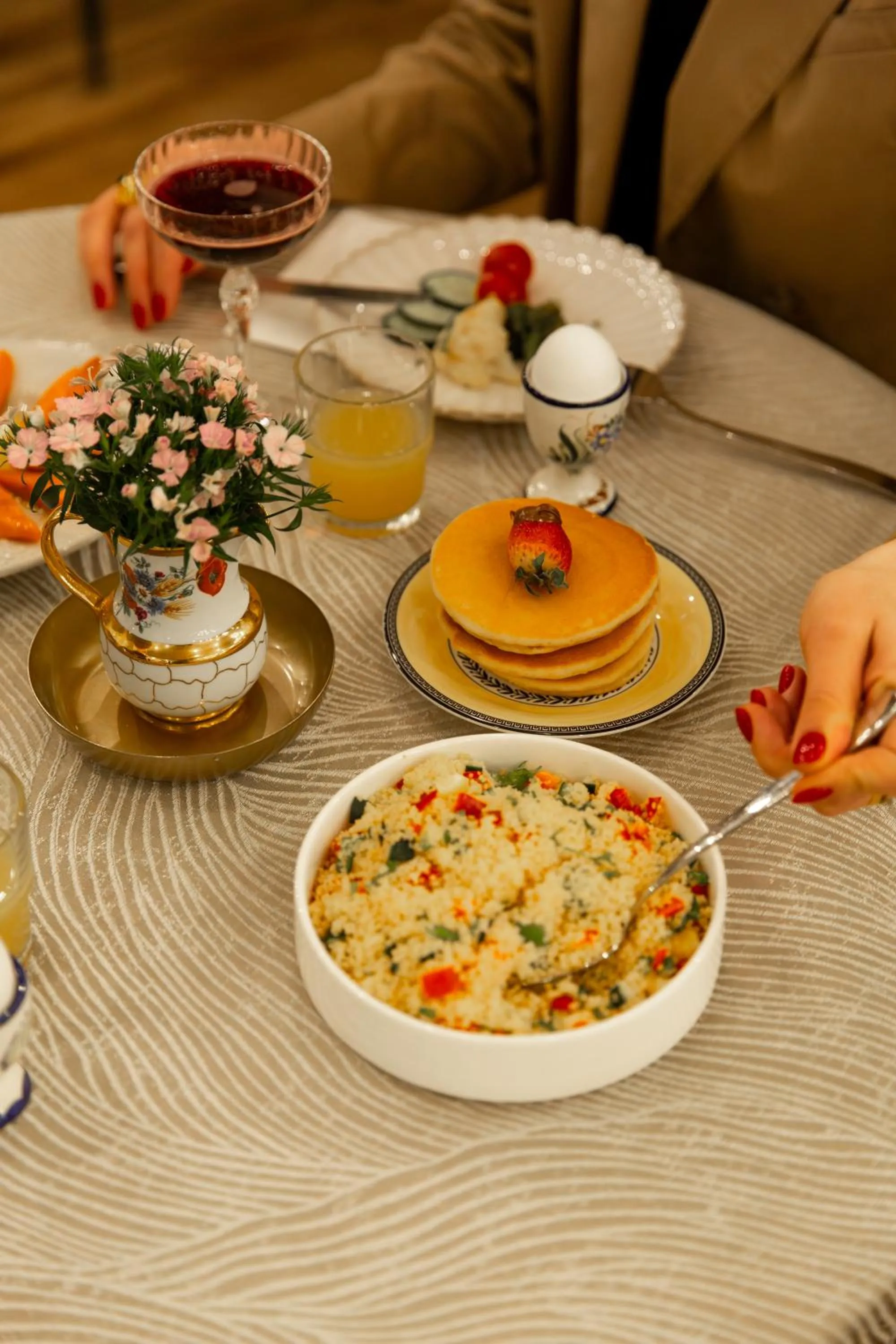 Food and drinks in Seventeen Rooms