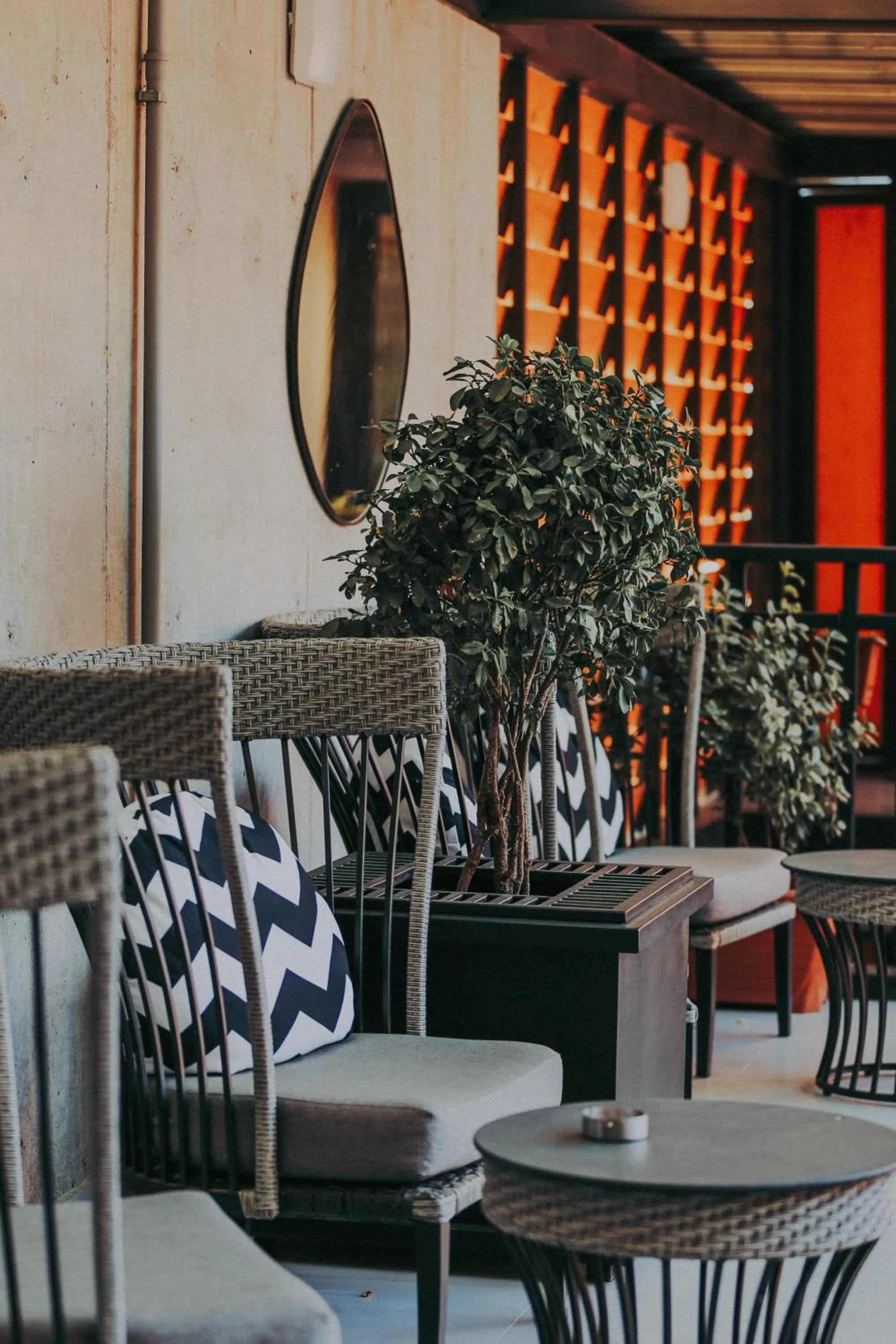 Balcony/Terrace in Seventeen Rooms