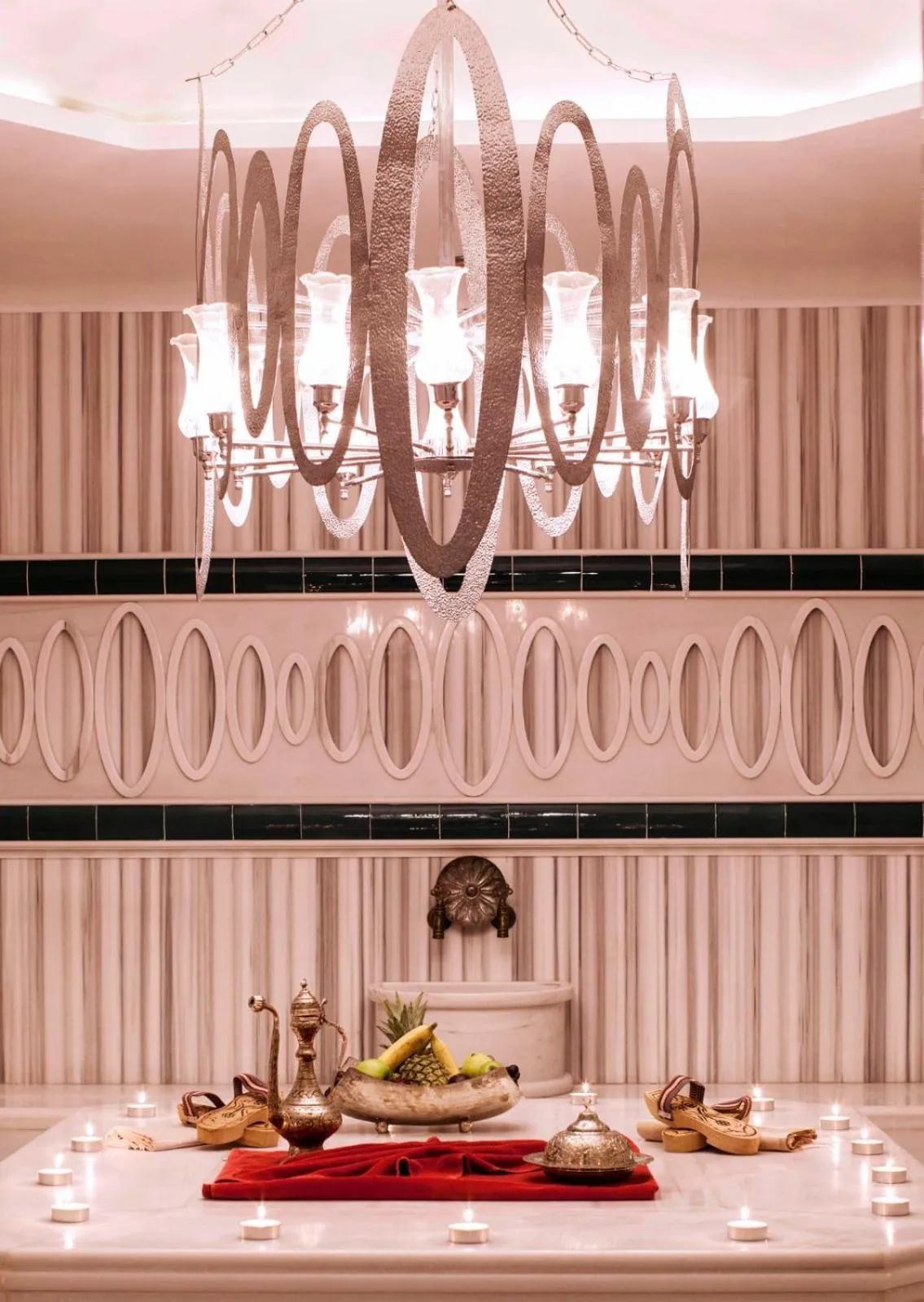 Steam room in Wyndham Grand Istanbul Kalamış Marina Hotel