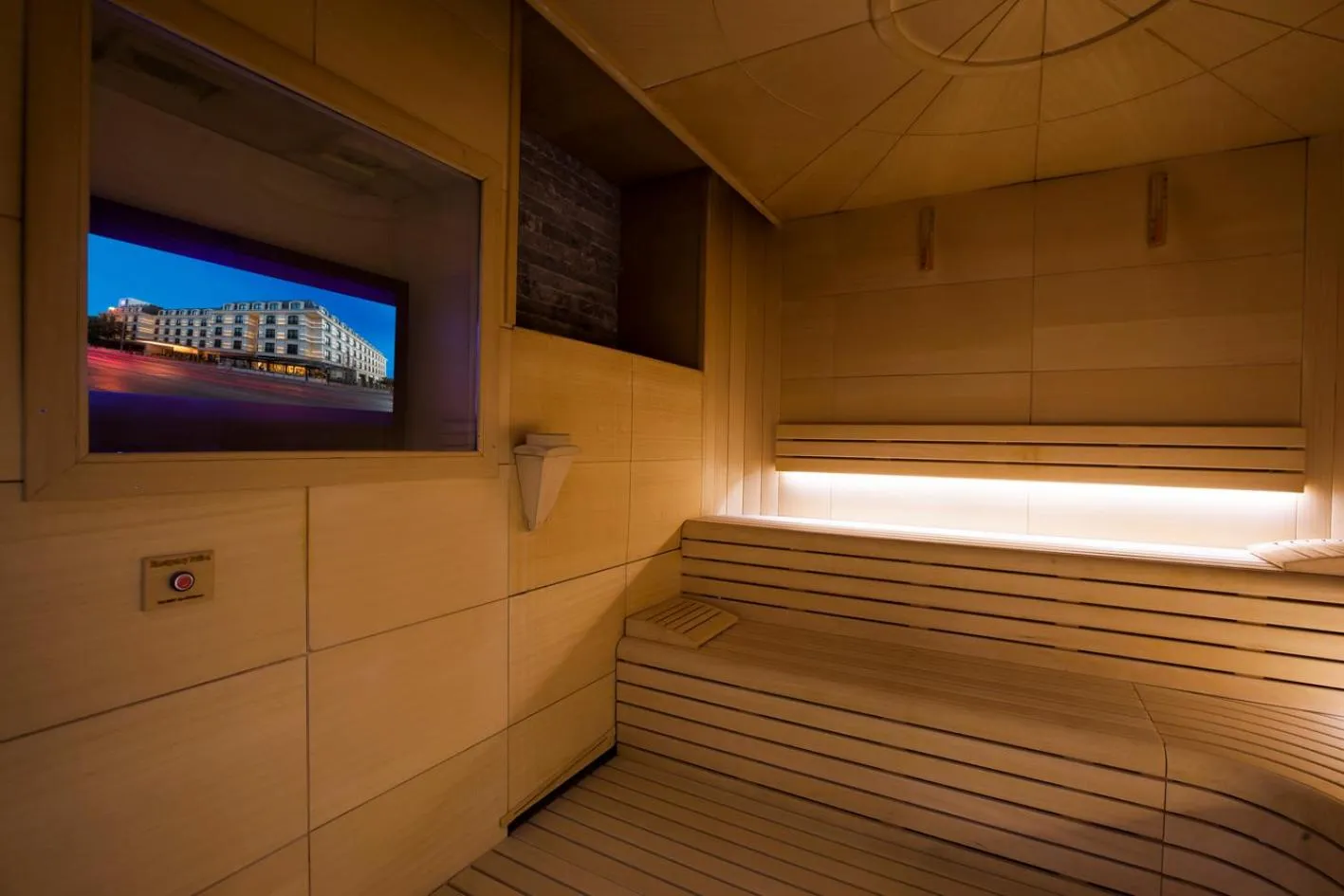 Sauna in Wyndham Grand Istanbul Kalamış Marina Hotel