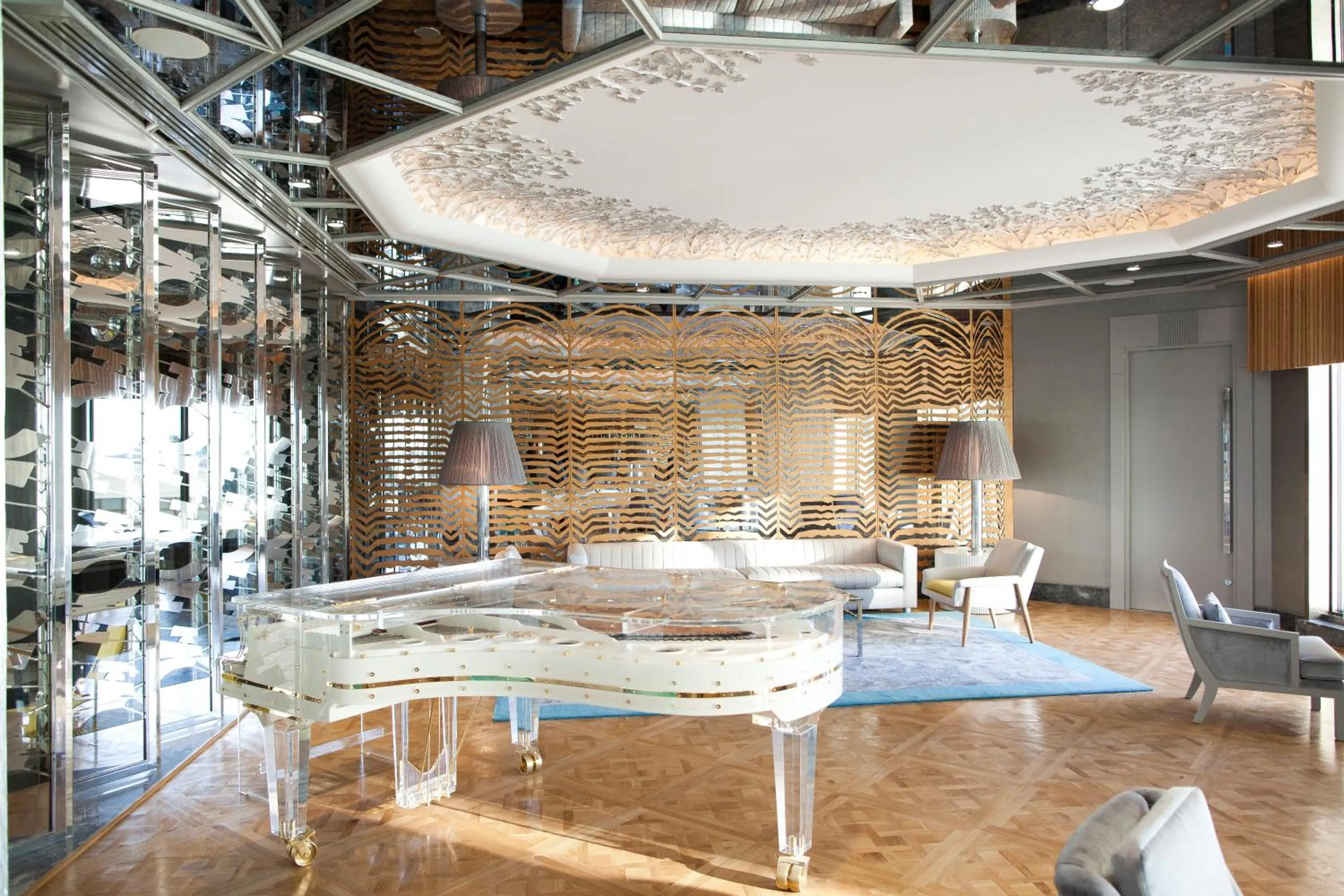 Lobby or reception in Wyndham Grand Istanbul Kalamış Marina Hotel