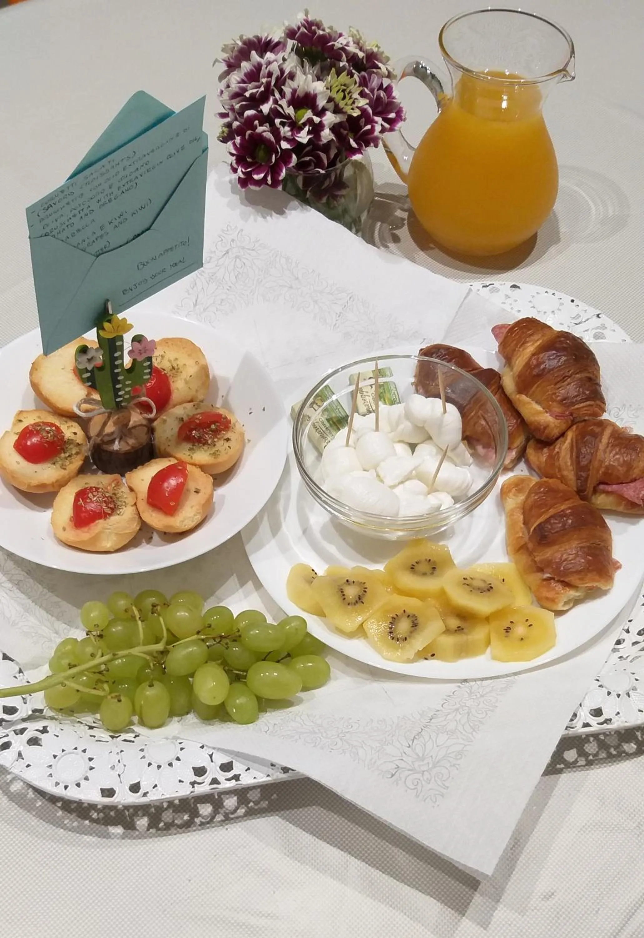 Breakfast in Stelle d'acqua