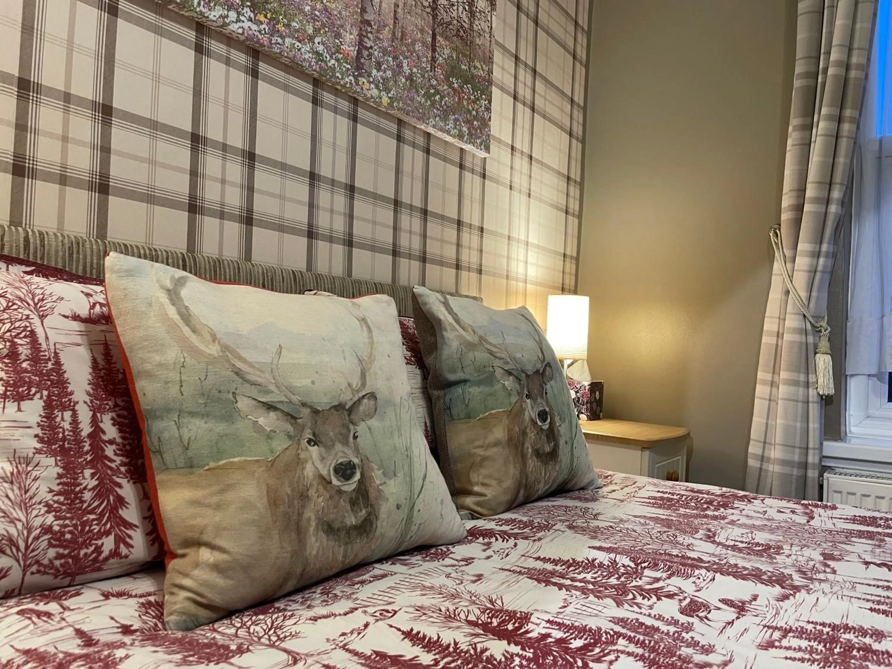 Decorative detail, Bed in Little Connaught House