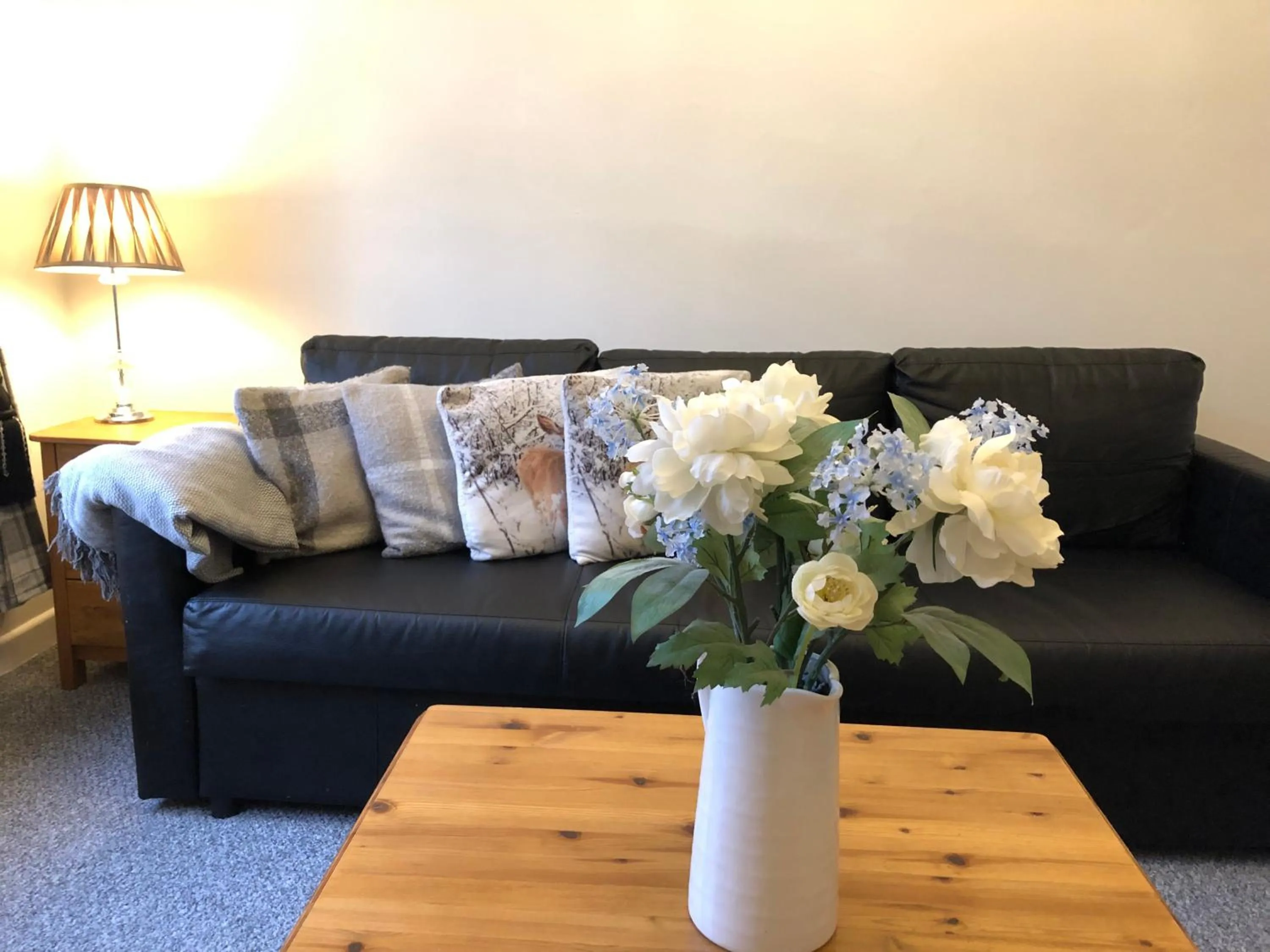 Seating area in Little Connaught House