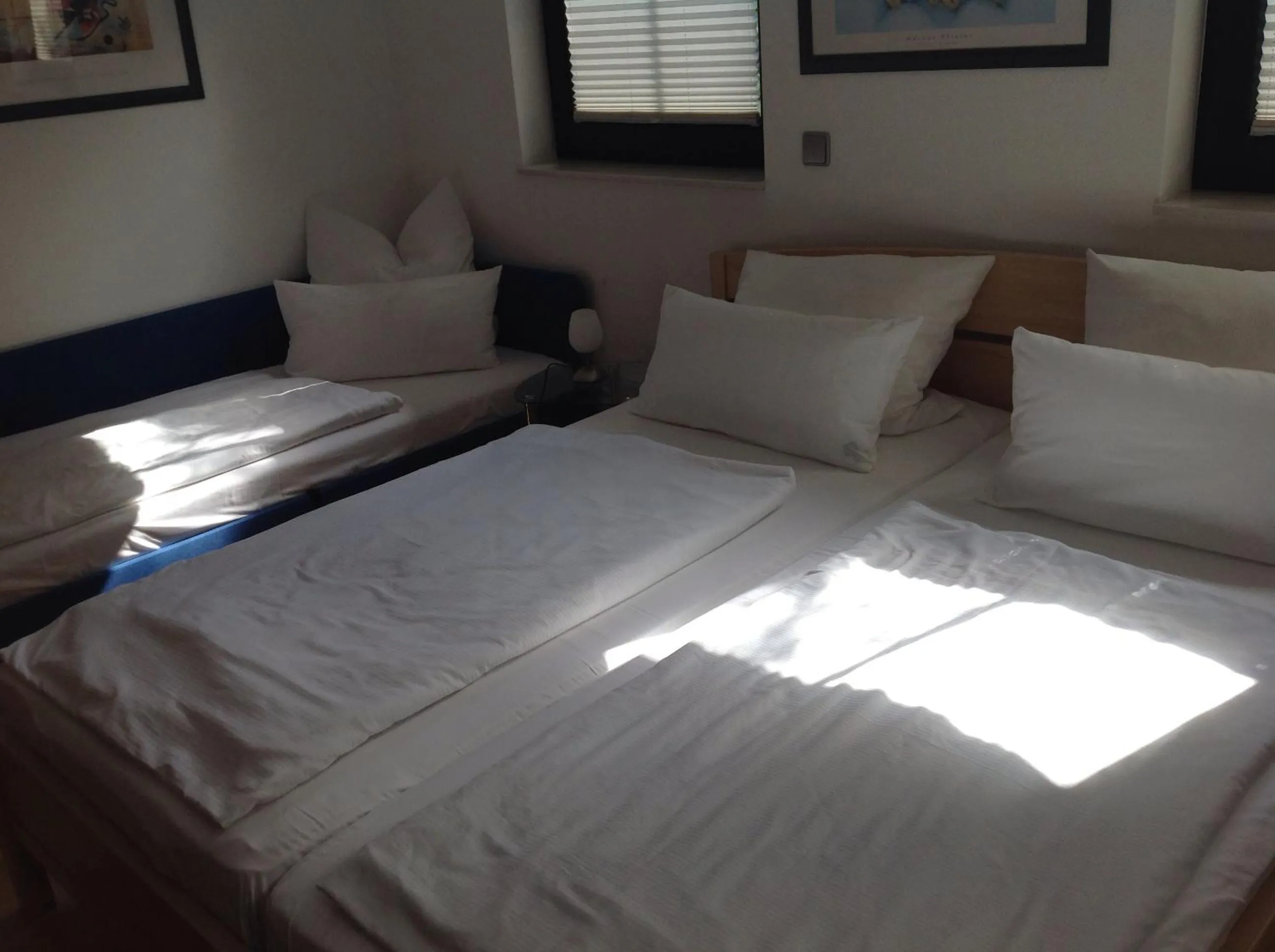 Bedroom, Bed in Haus Kollwitzweg - Ferienwohnungen