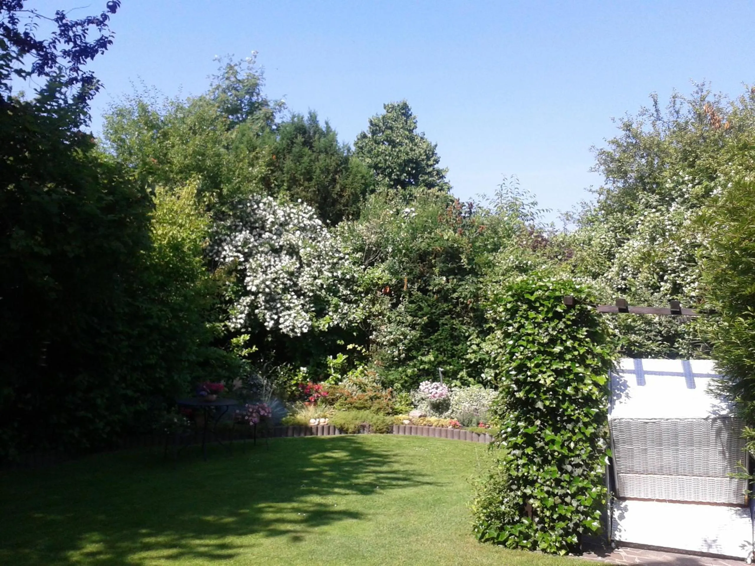 Garden view in Haus Kollwitzweg - Ferienwohnungen