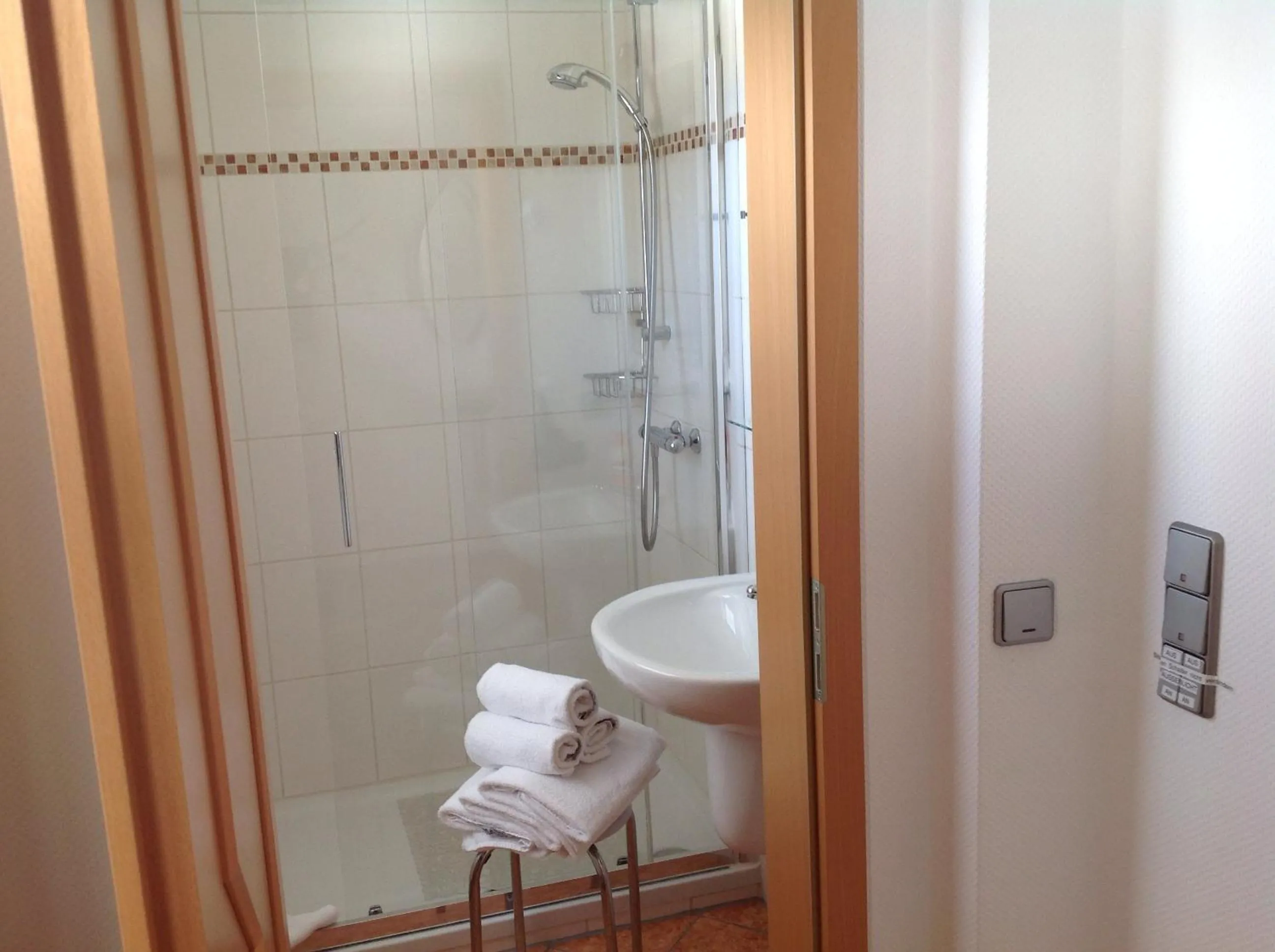 Shower in Haus Kollwitzweg - Ferienwohnungen