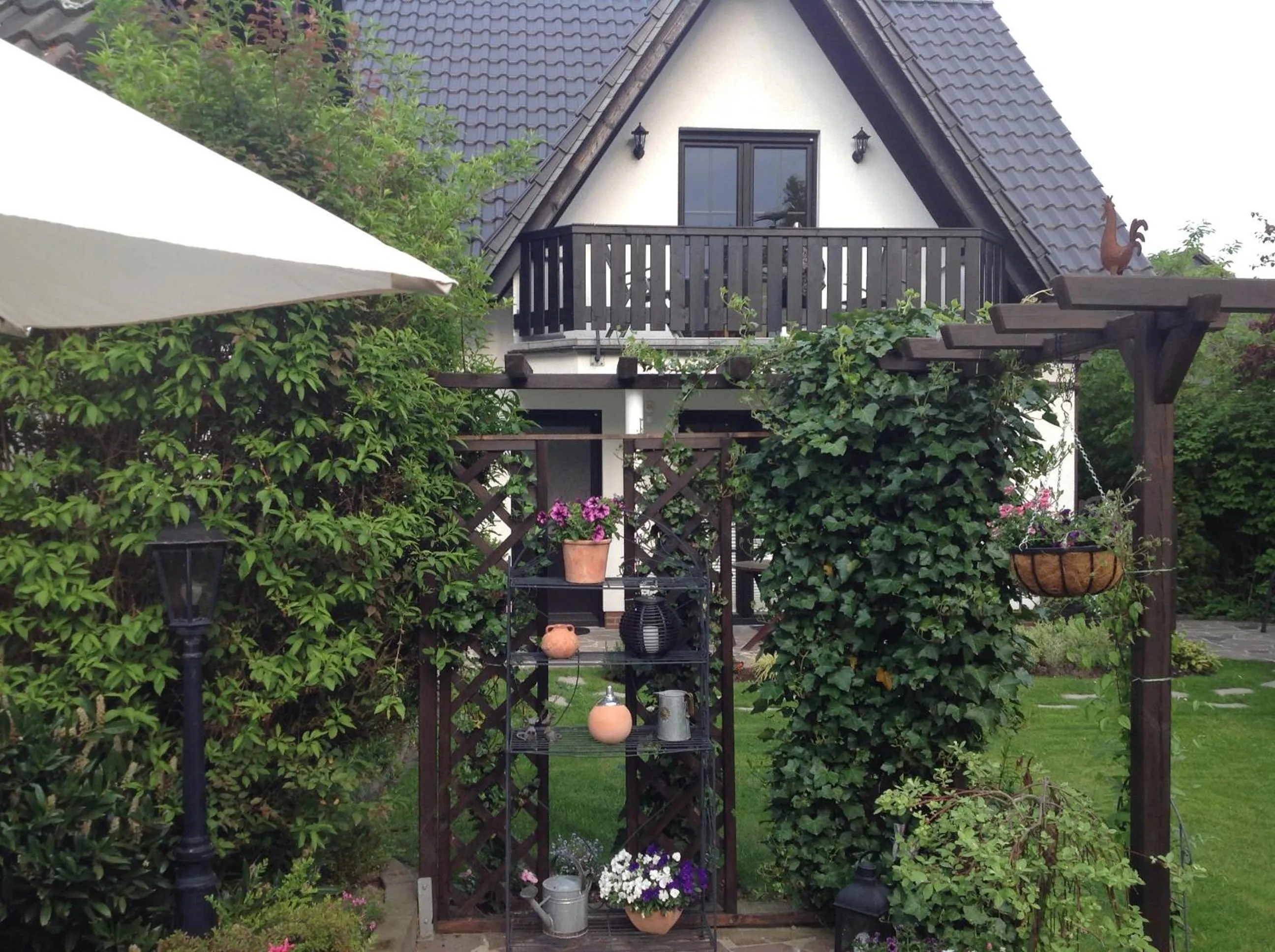 Garden in Haus Kollwitzweg - Ferienwohnungen