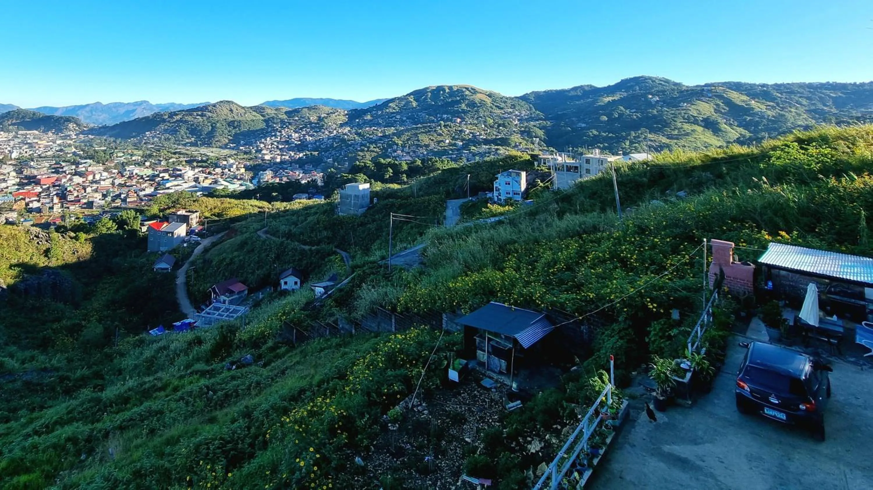 Mountain view in Wanay's Rocky Mountain Homestay