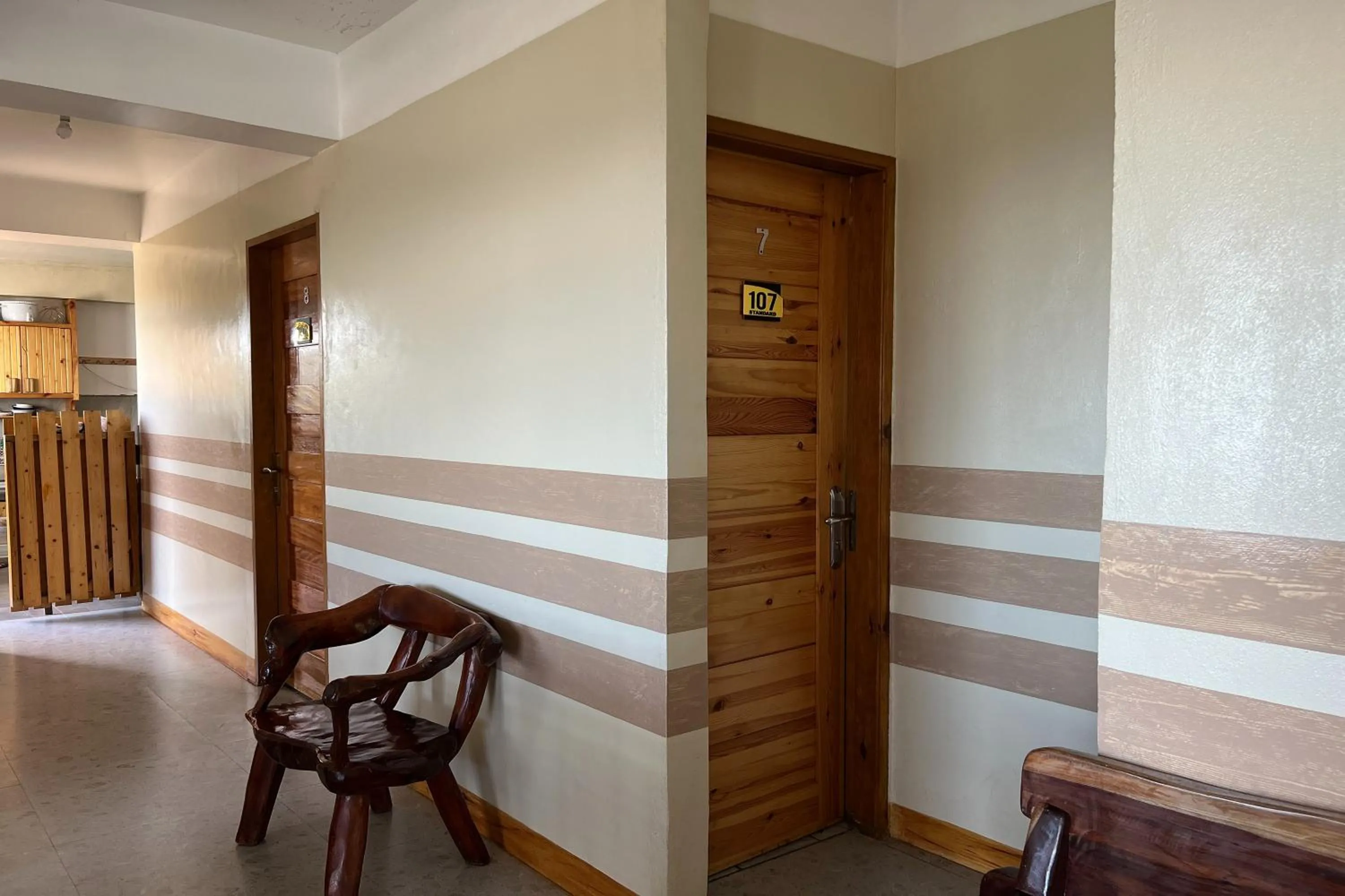 Seating area in Wanay's Rocky Mountain Homestay