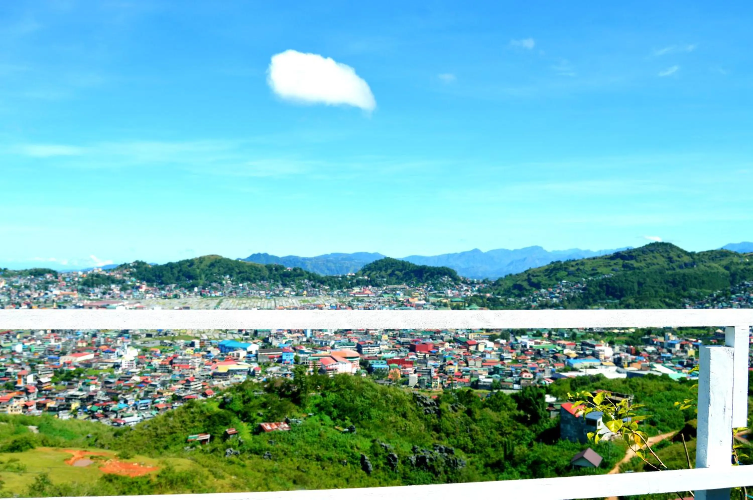 Natural landscape in Wanay's Rocky Mountain Homestay