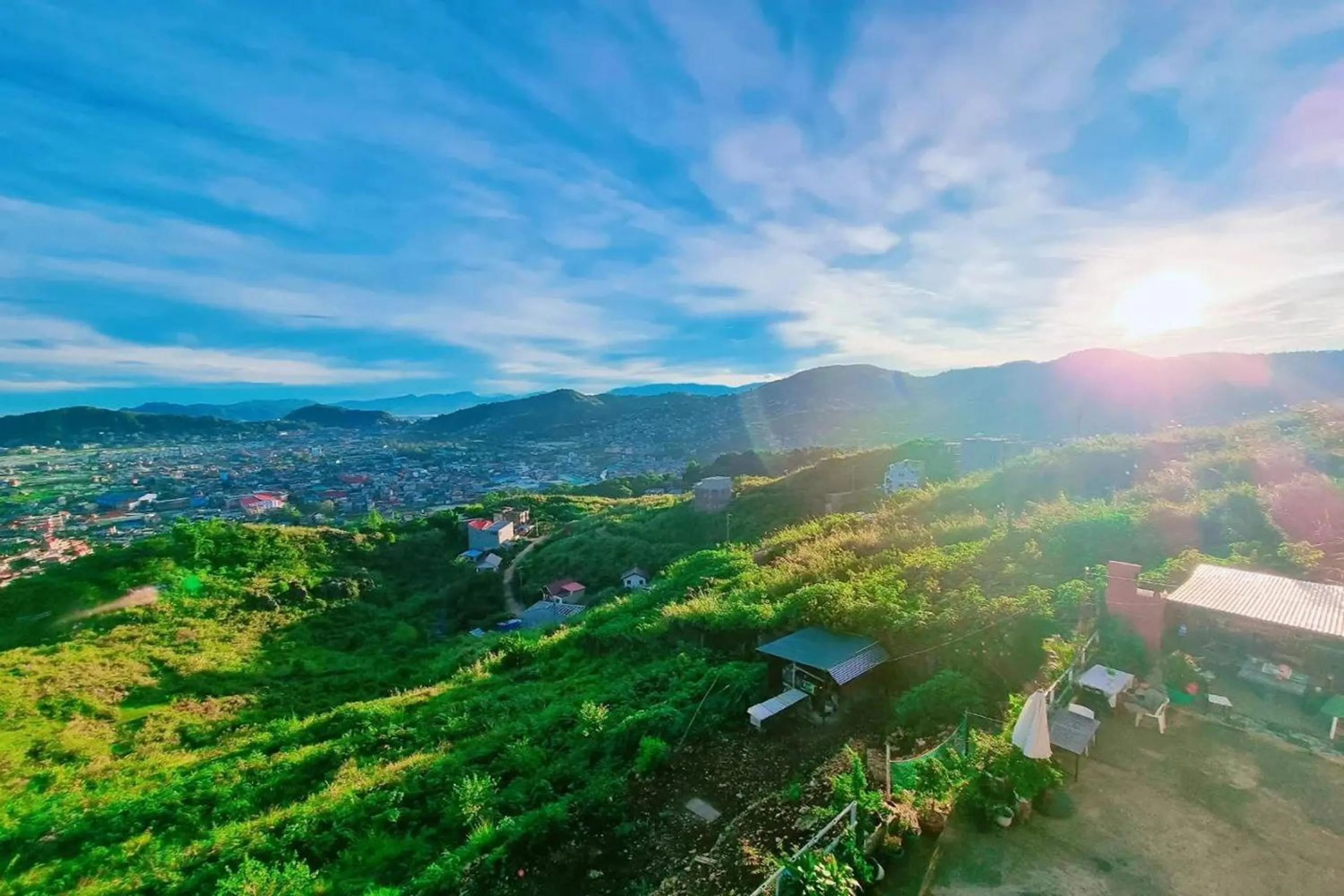 Mountain view in Wanay's Rocky Mountain Homestay