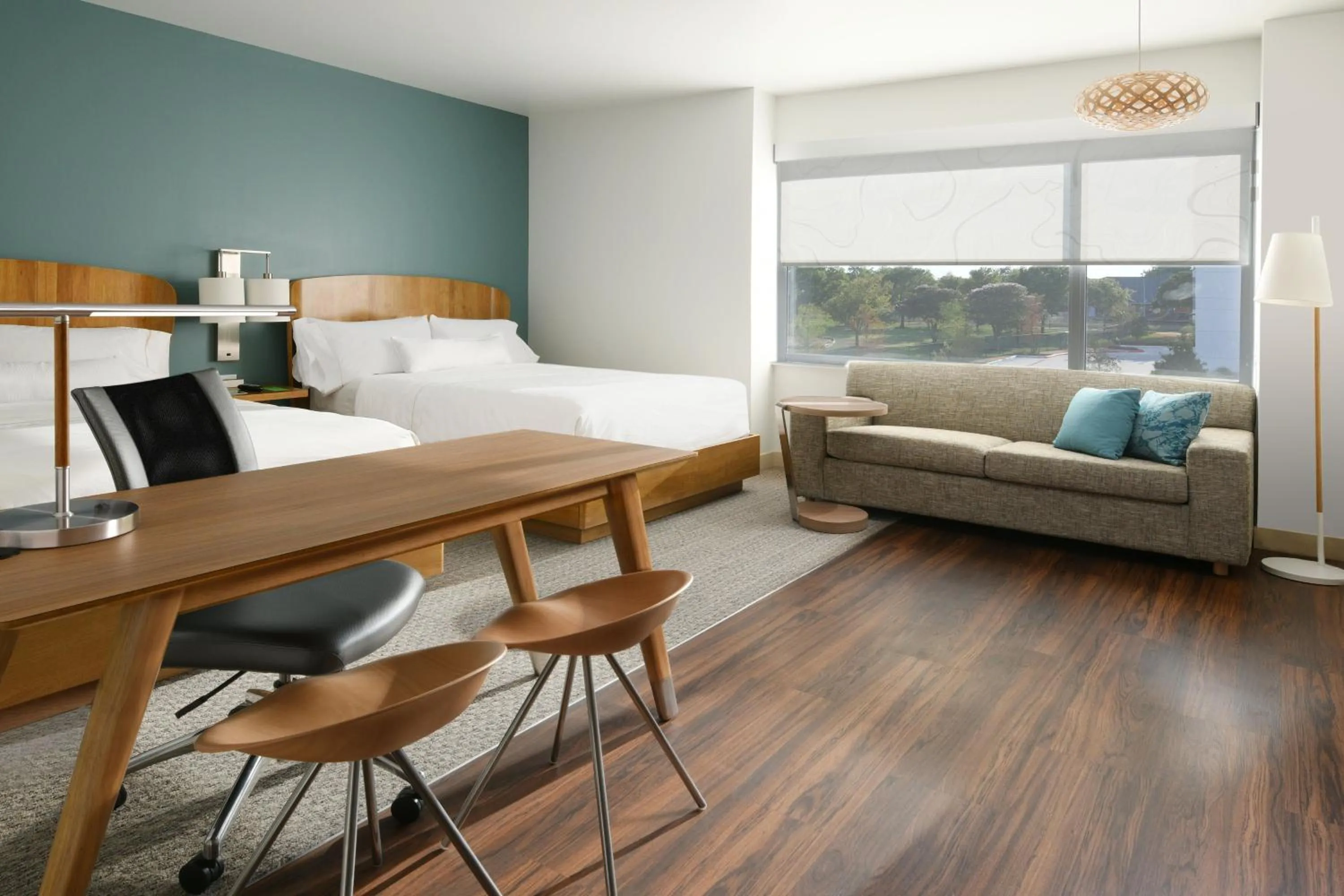 Bedroom, Bed in Element Austin Round Rock