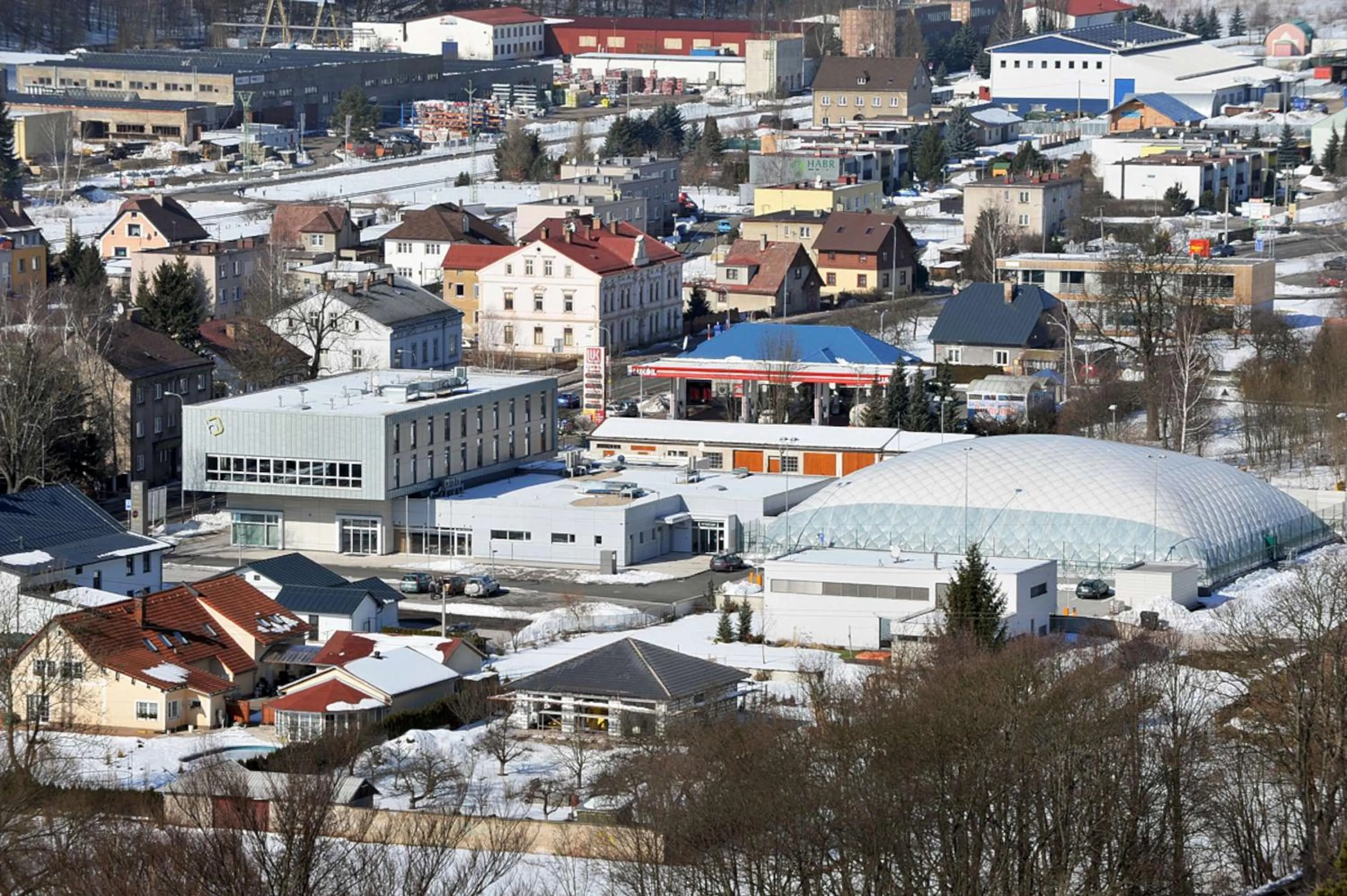 Bird's eye view in Sport & Relax Hotel Davidek